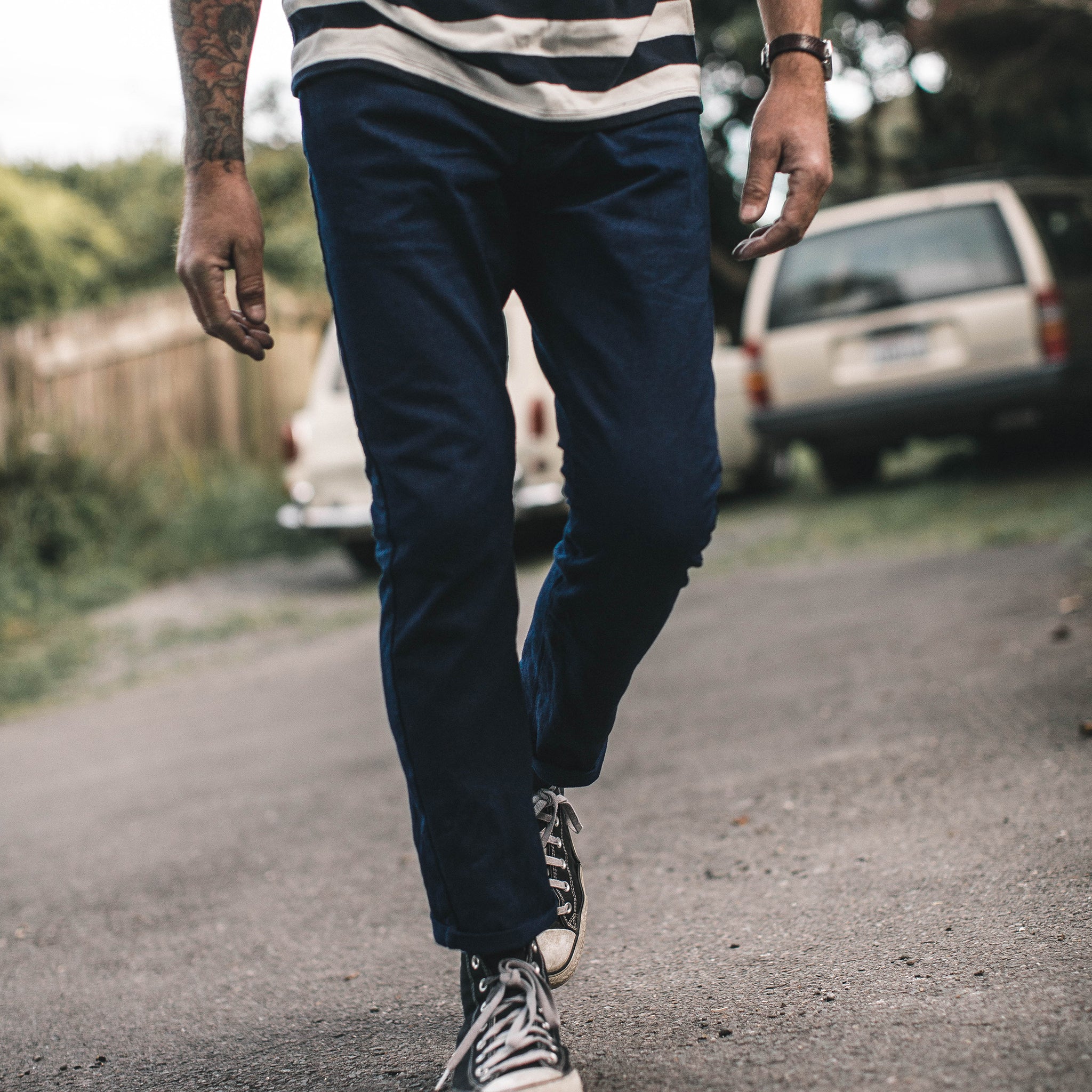 The Slim Jean in Double Indigo Standard - Image 5
