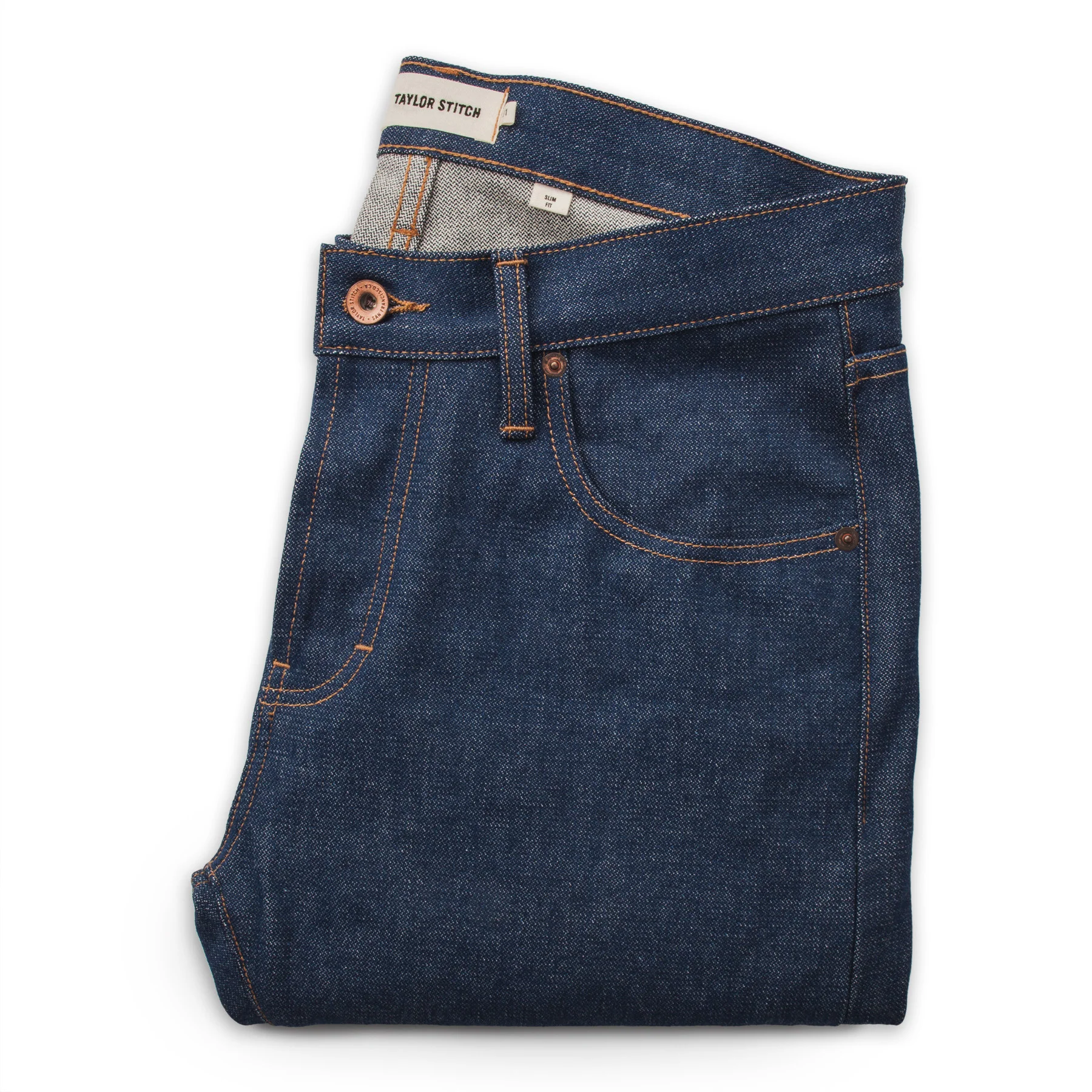 The Slim Jean in Indigo Broken Twill - Image 7