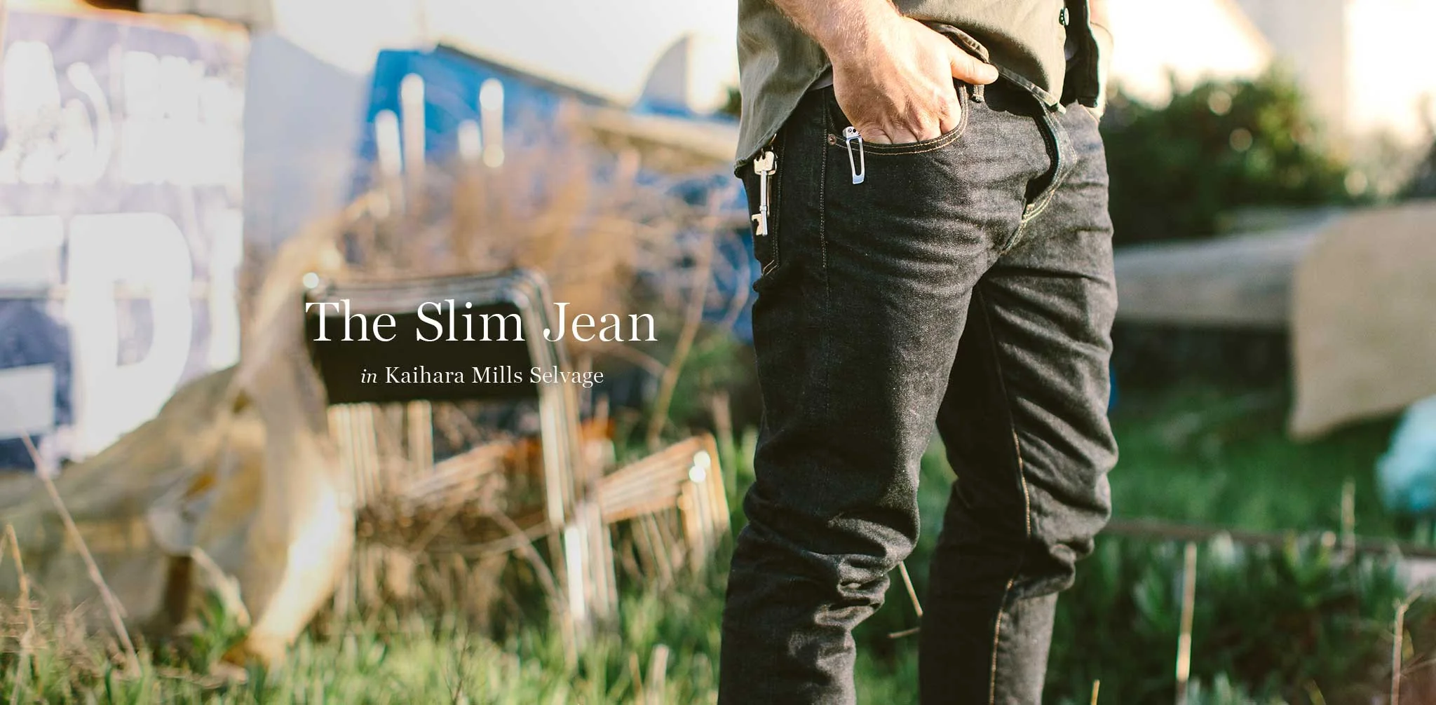 The Slim Jean in Kaihara Mills Selvage - Image 9