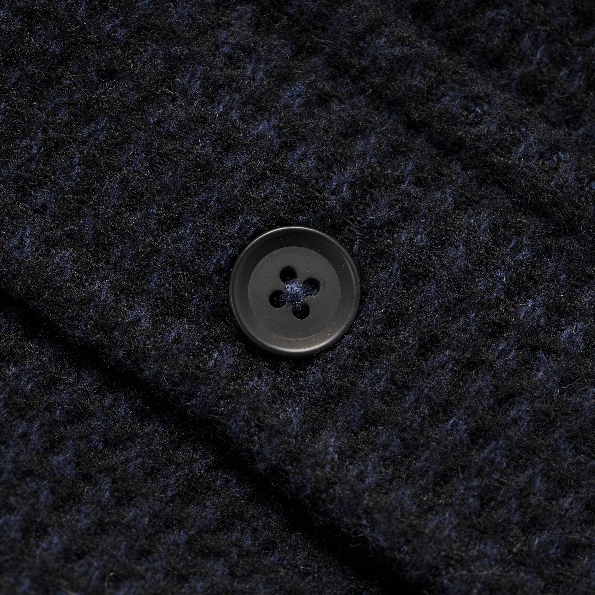 The Summit Shirt in Heather Navy Waffle - Image 8
