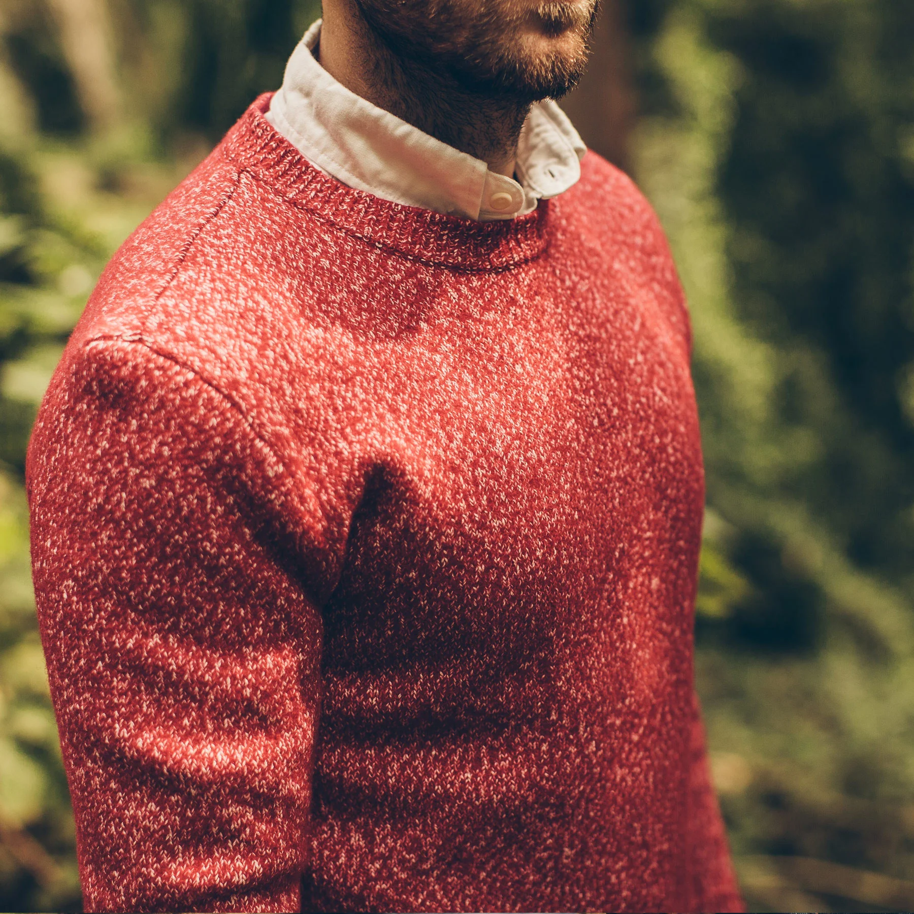 The Summit Sweater in Red - Image 3