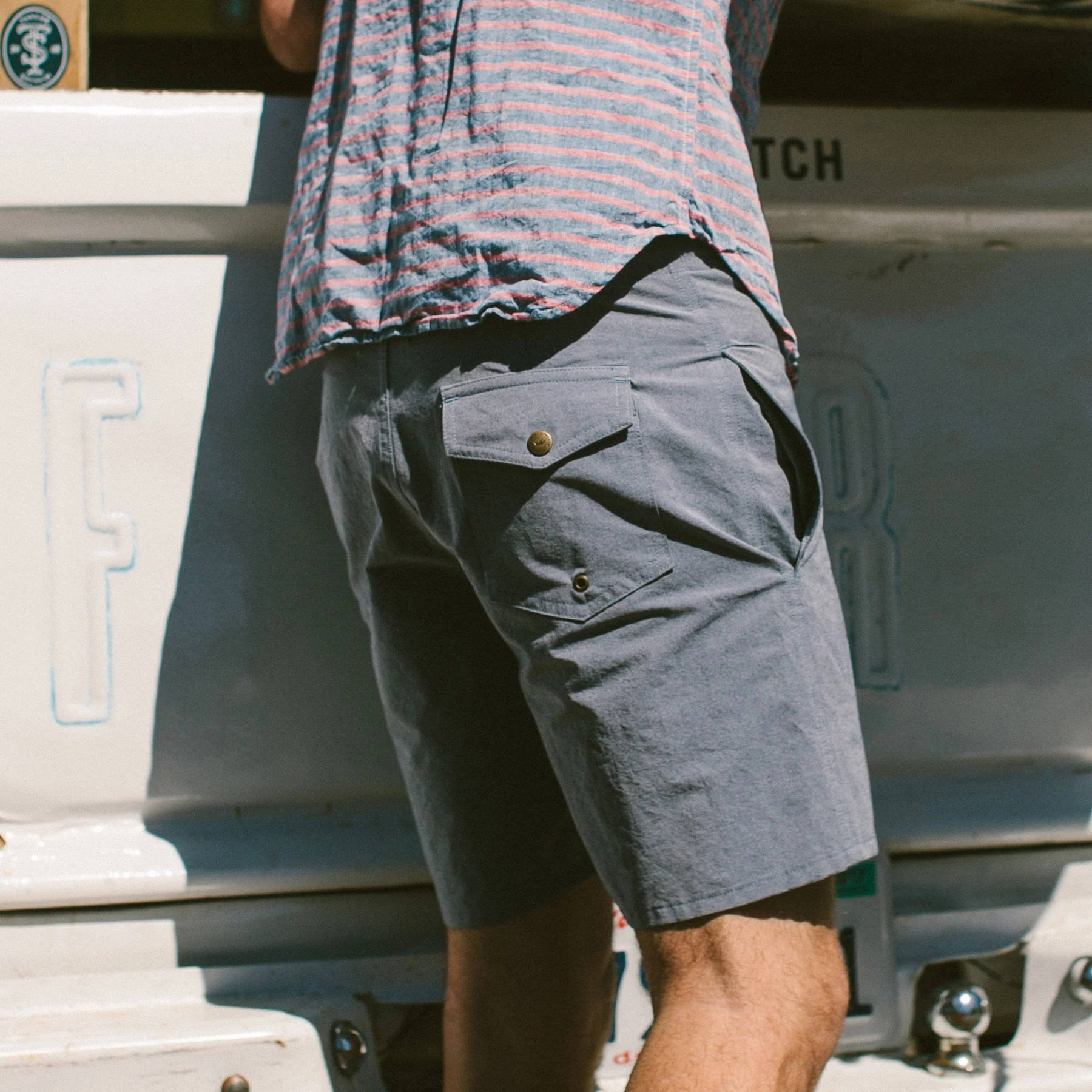 The Surf Trunk in Navy - Image 5