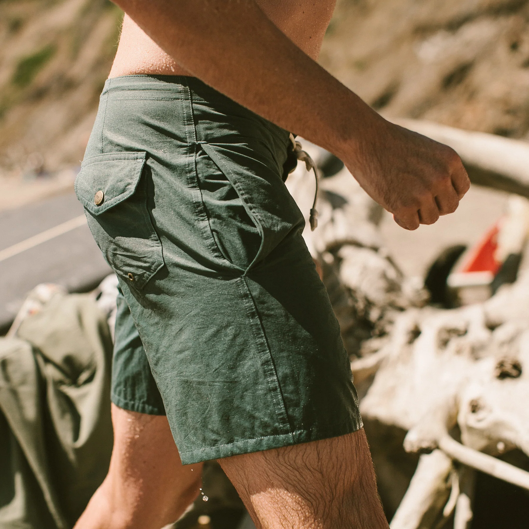 The Surf Trunk in Sage - Image 2