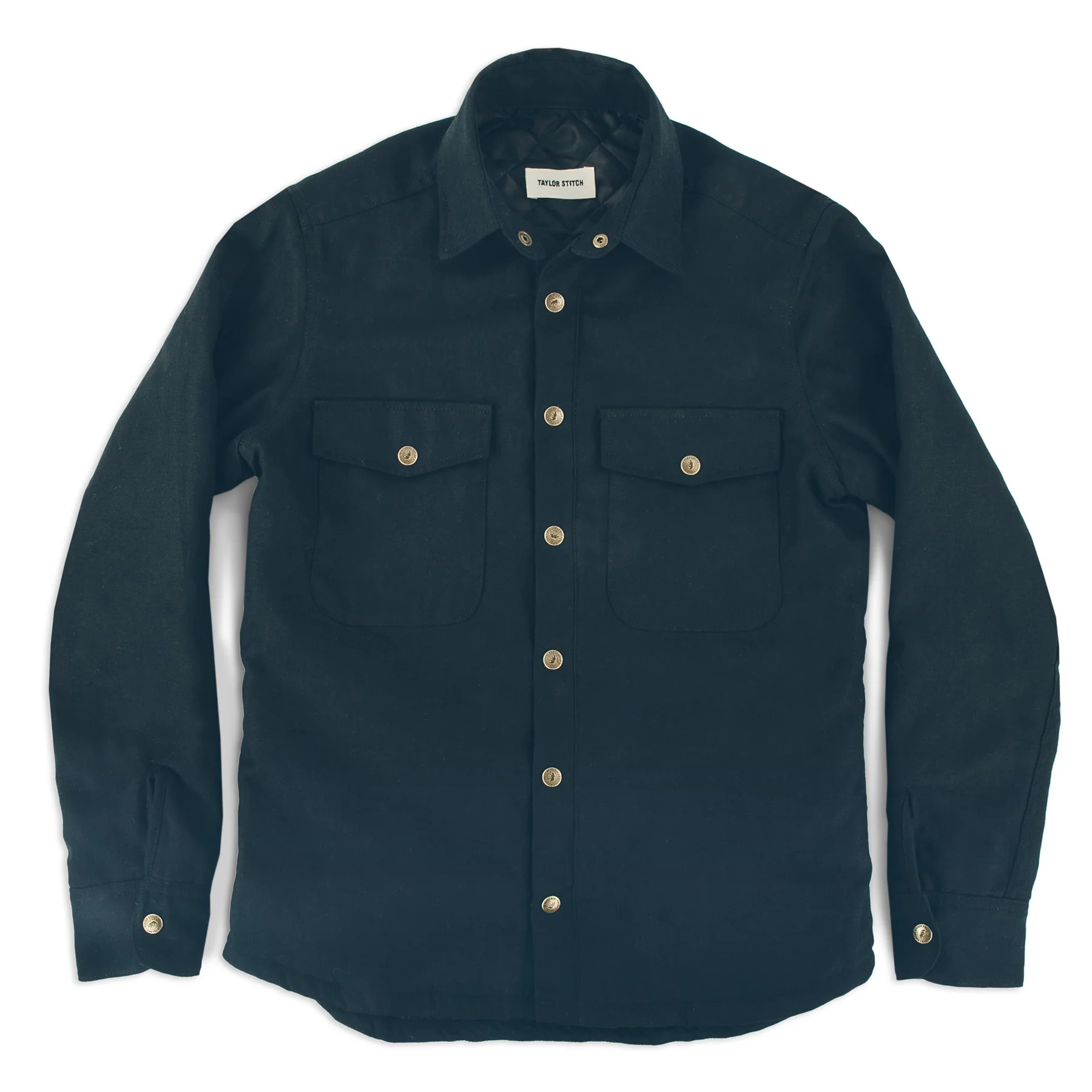The Task Jacket in Black Canvas