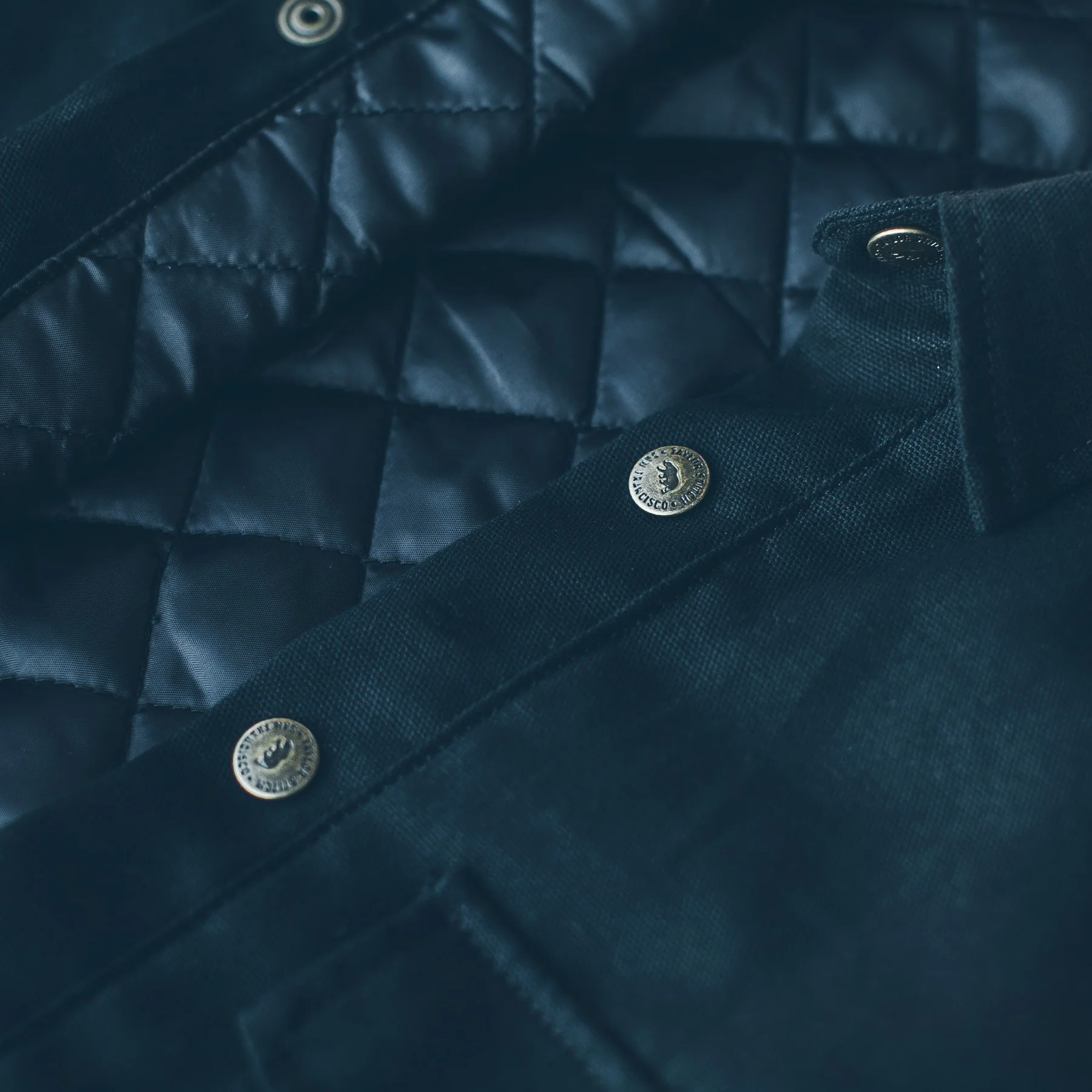 The Task Jacket in Black Canvas - Image 2