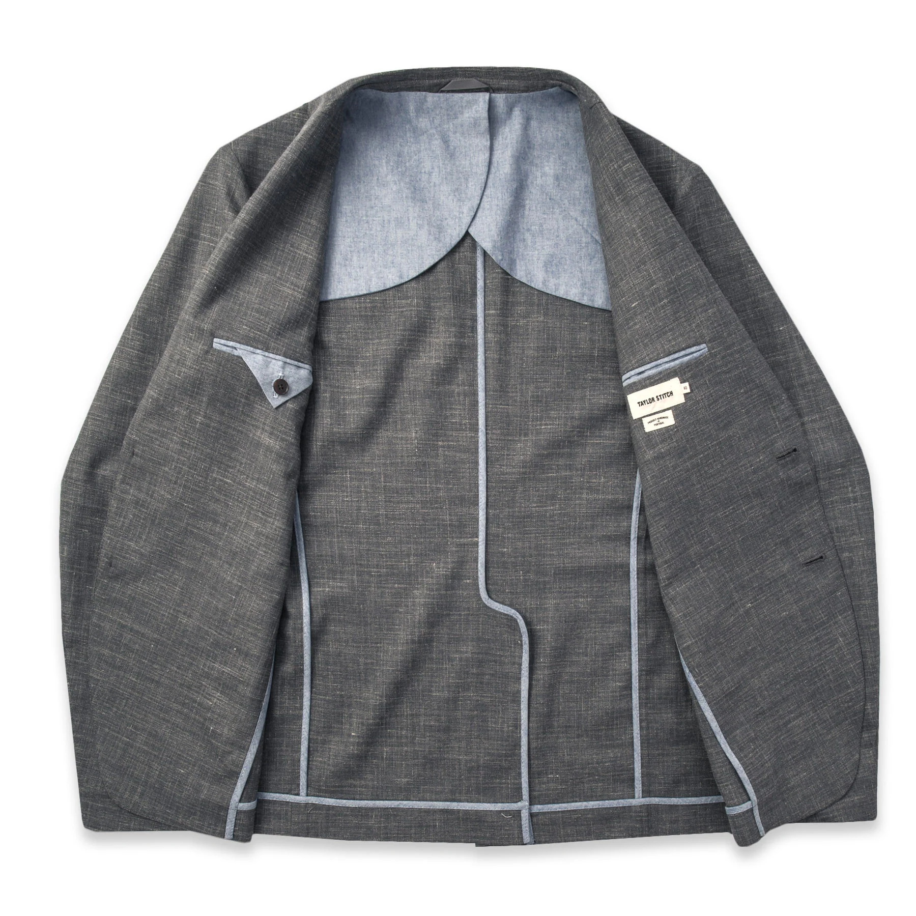 The Telegraph Jacket in Charcoal - Image 8
