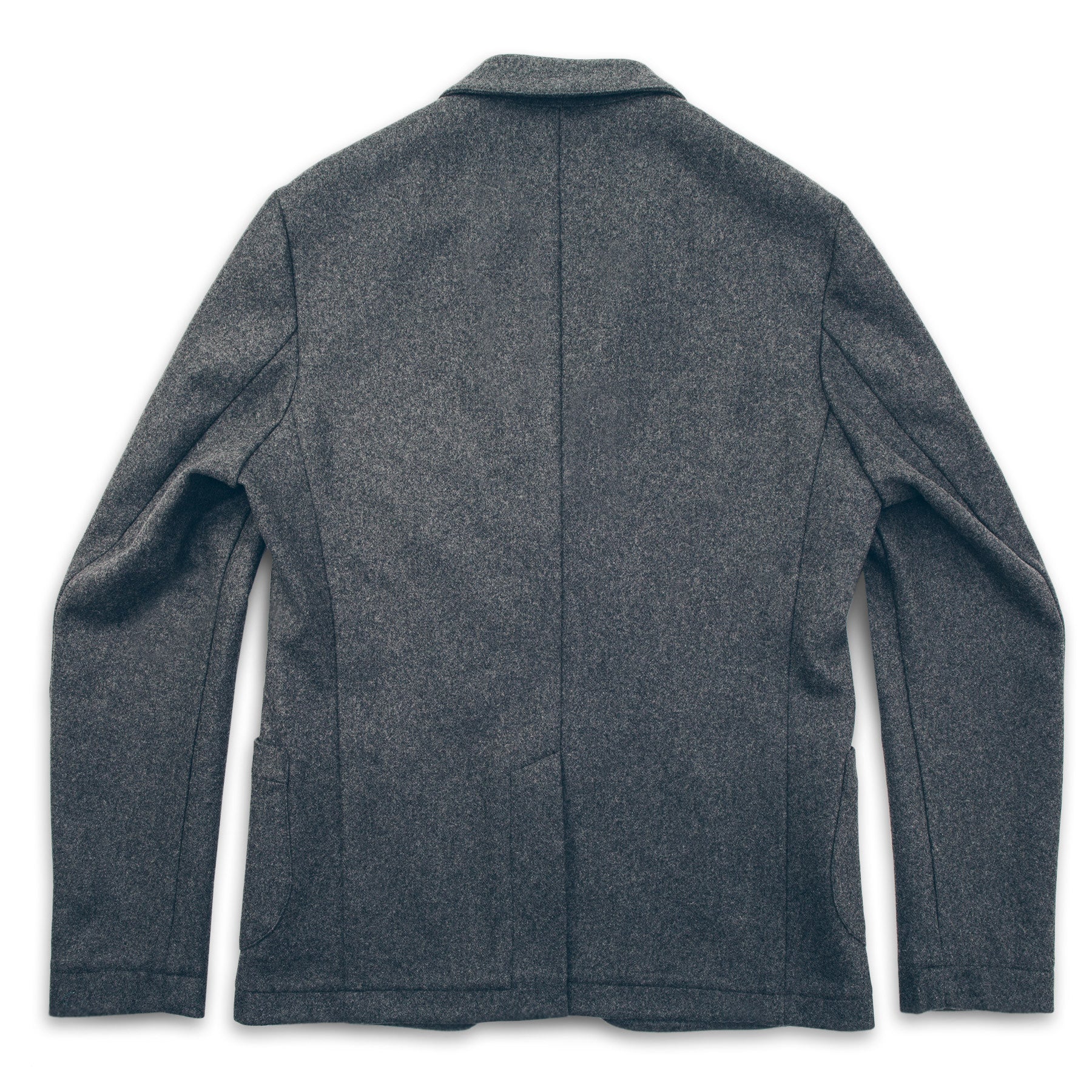 The Telegraph Jacket in Grey Wool - Image 6