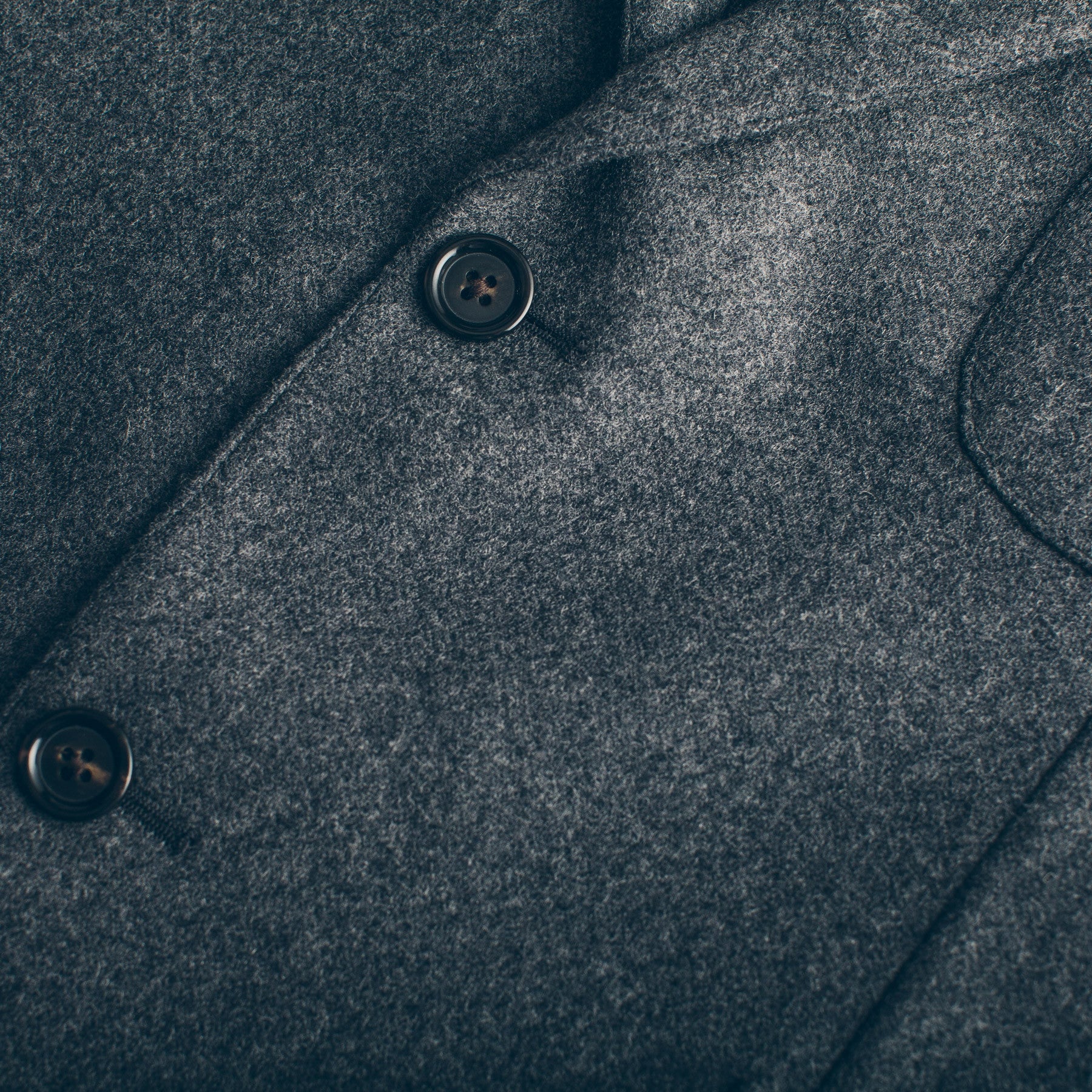 The Telegraph Jacket in Grey Wool - Image 7