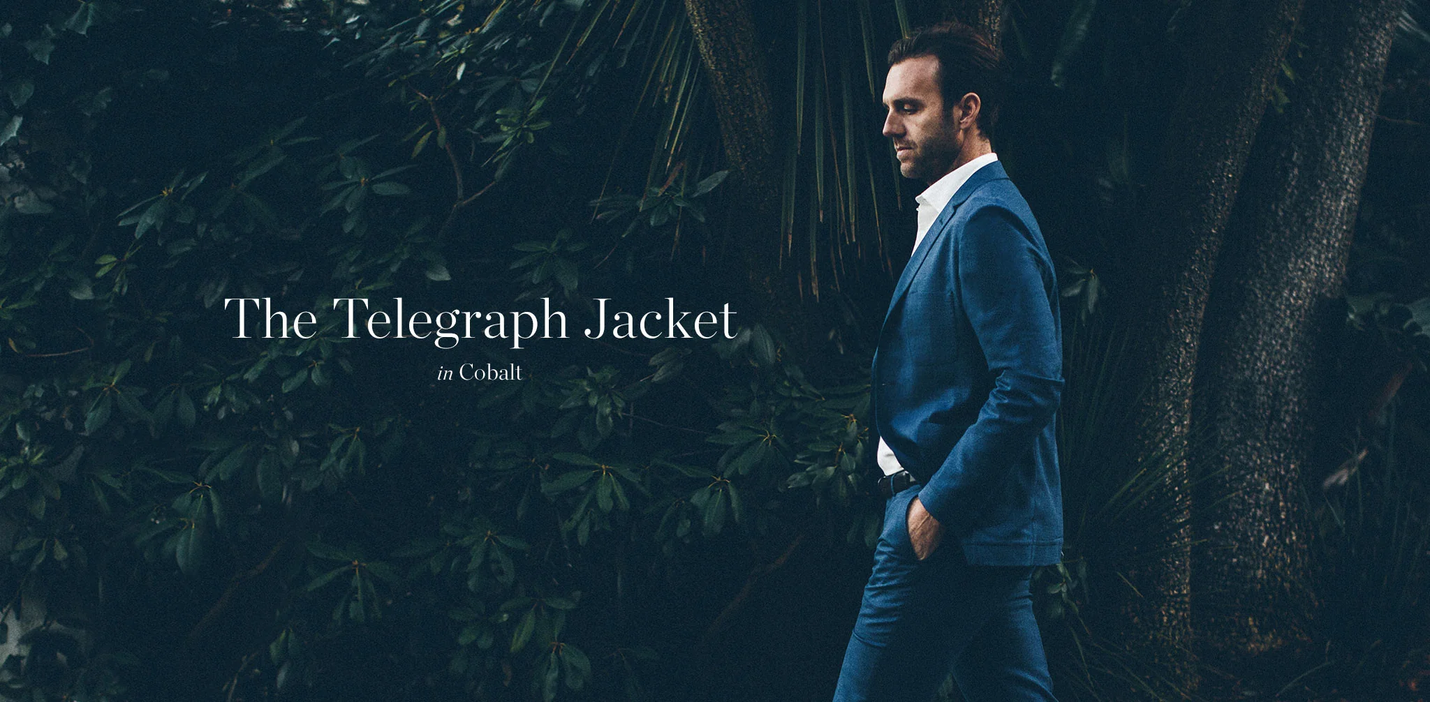 The Telegraph Jacket in Cobalt - Image 11