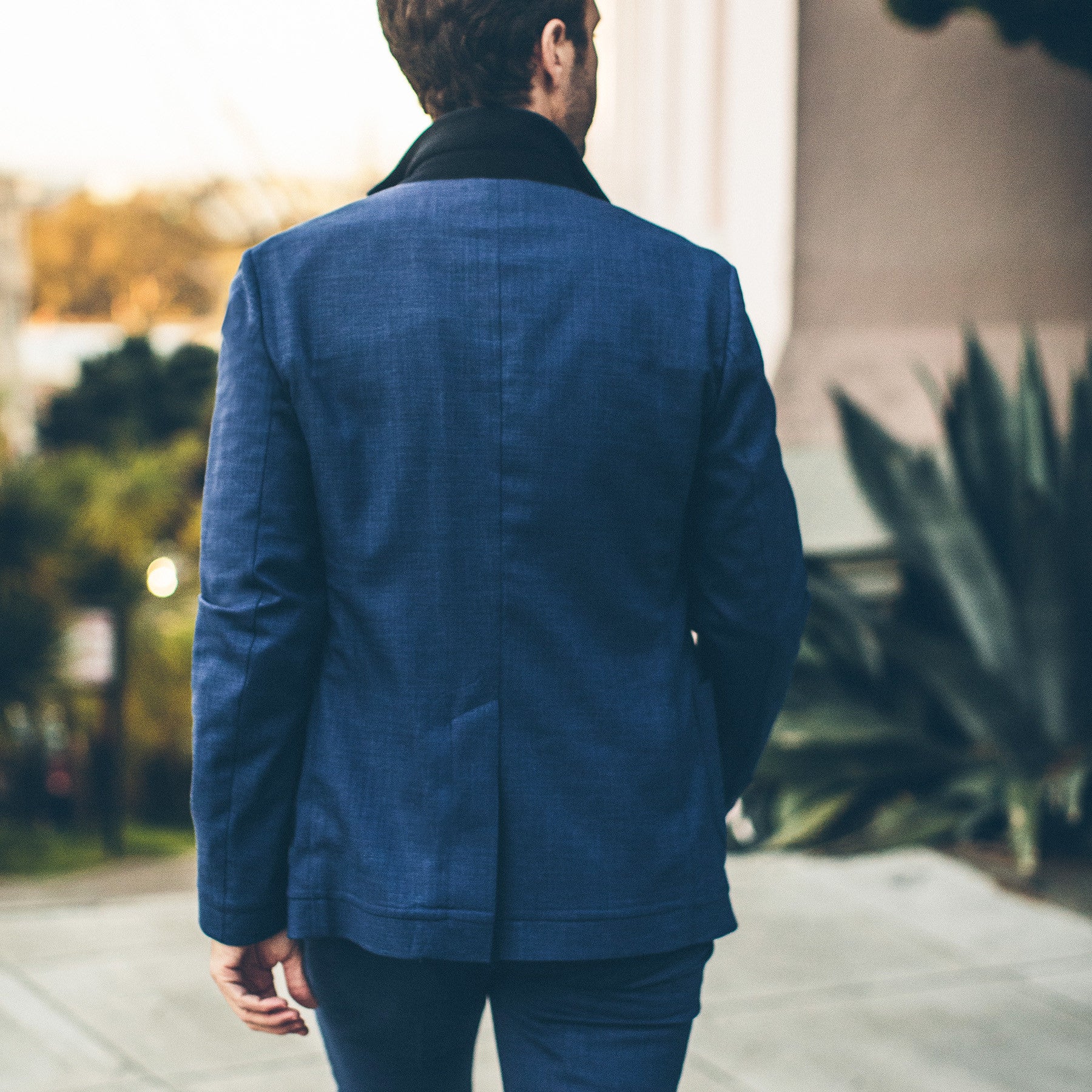 The Telegraph Jacket in Cobalt - Image 4