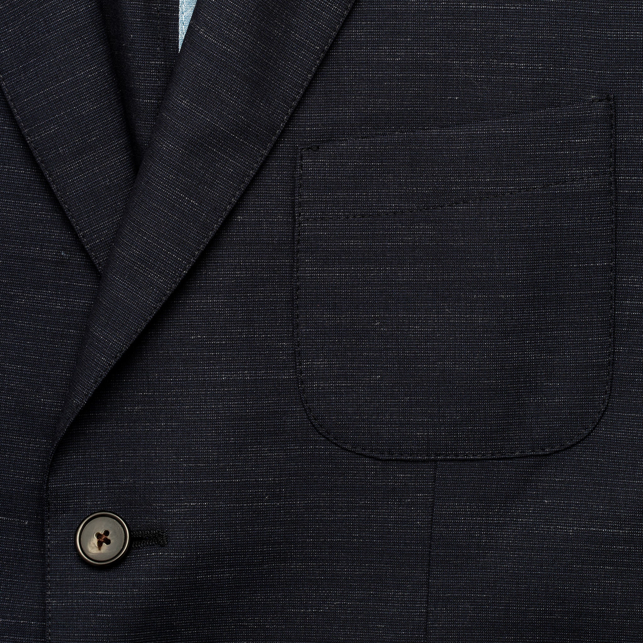 The Telegraph Jacket in Navy Slub - Image 10