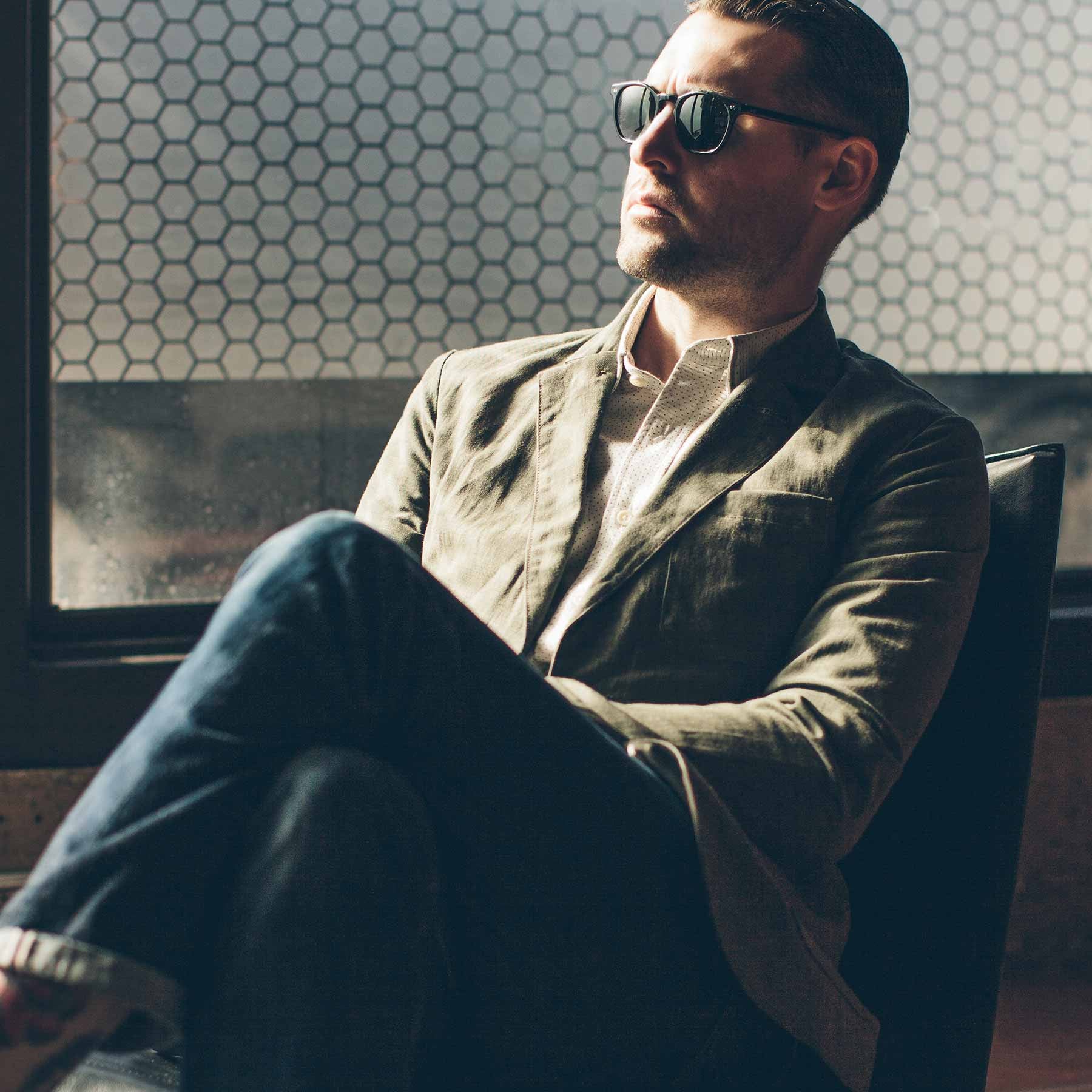 The Telegraph Jacket in Olive - Image 6