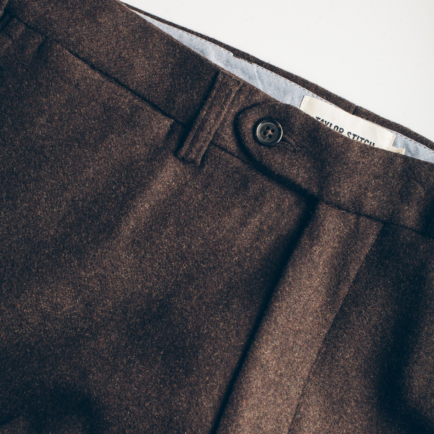 The Telegraph Trouser in Chocolate Wool - Image 6