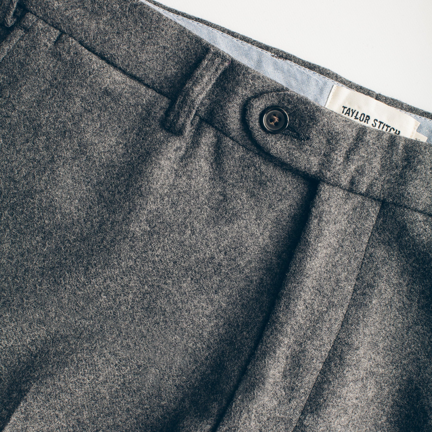 The Telegraph Trouser in Grey Wool - Image 2