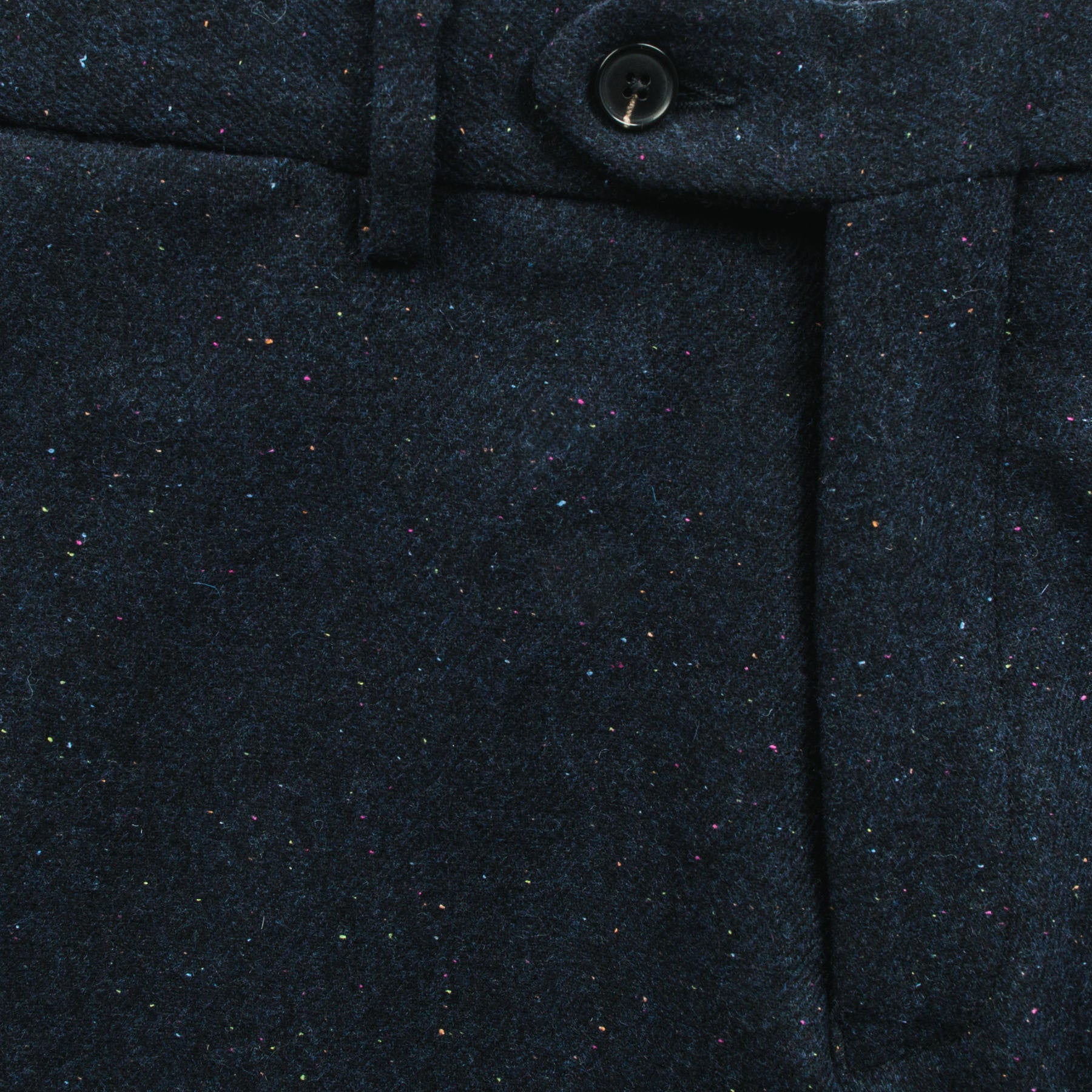 The Telegraph Trouser in Navy Donegal - Image 8