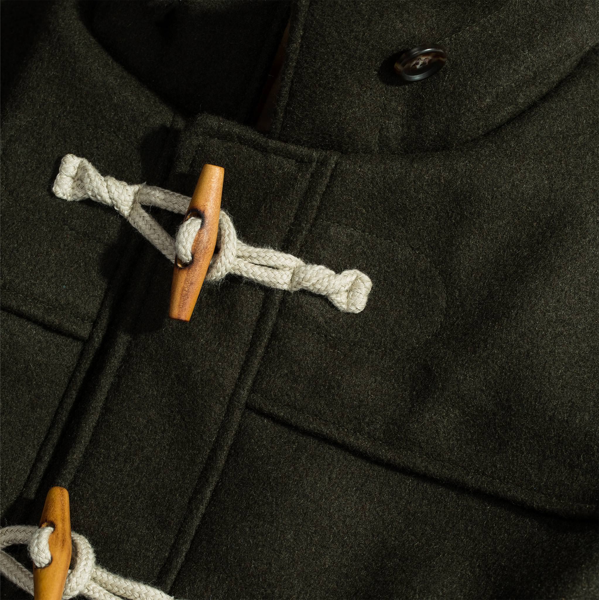 The Tomales Coat in Loden Wool - Image 14