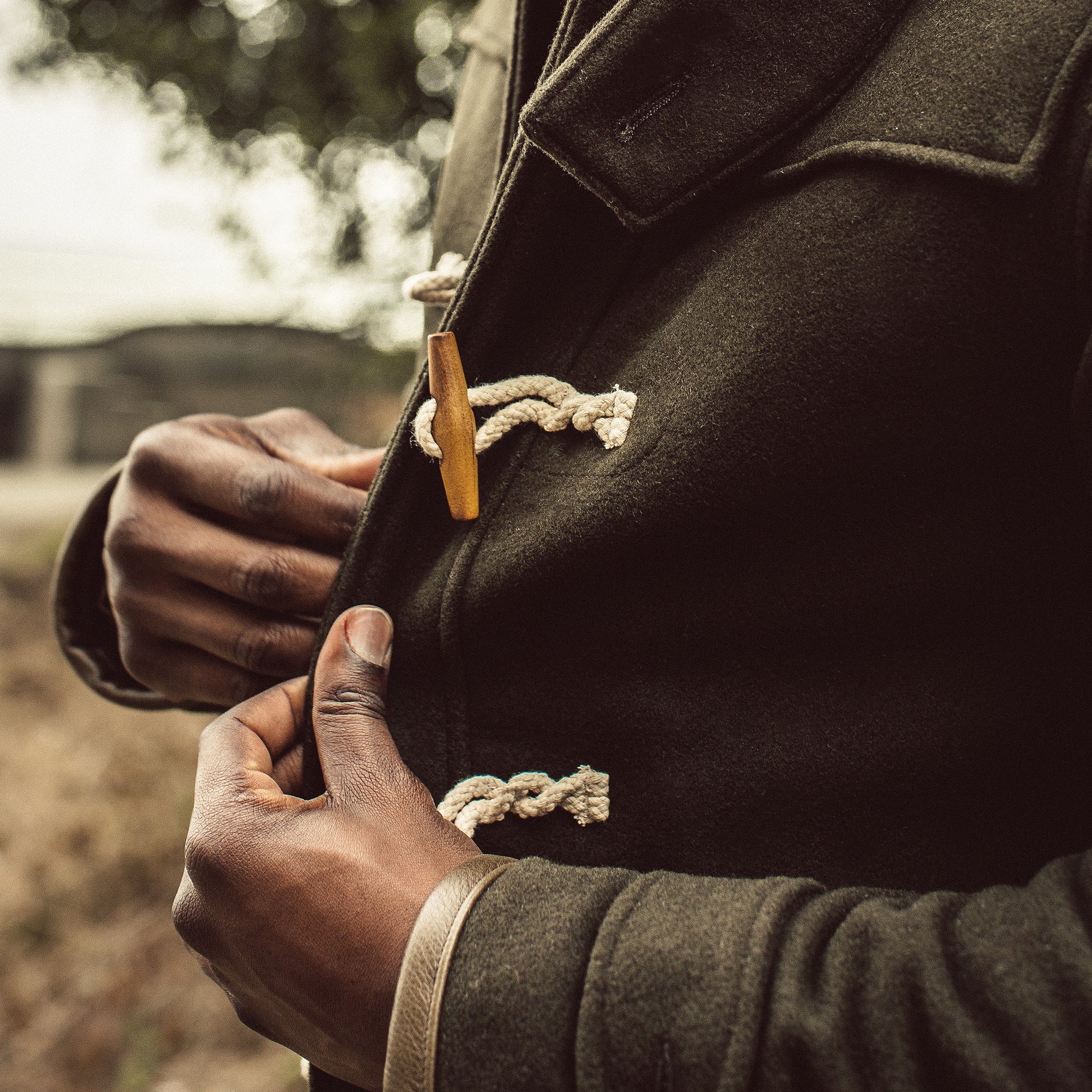 The Tomales Coat in Loden Wool - Image 5