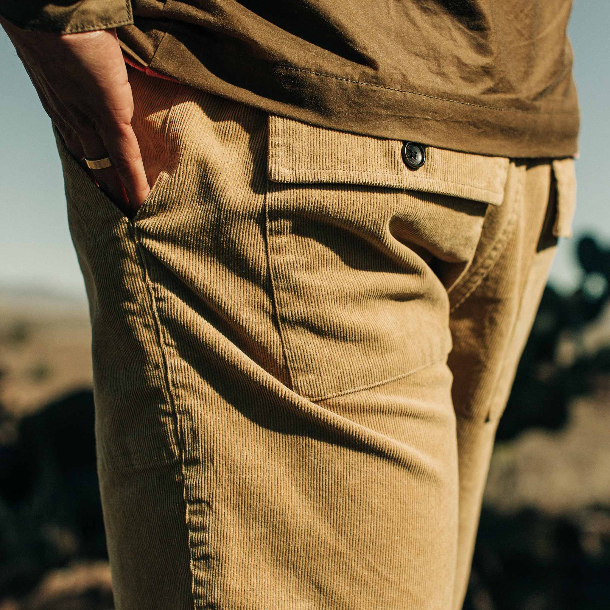 The Trail Short in Khaki Cord - Image 4