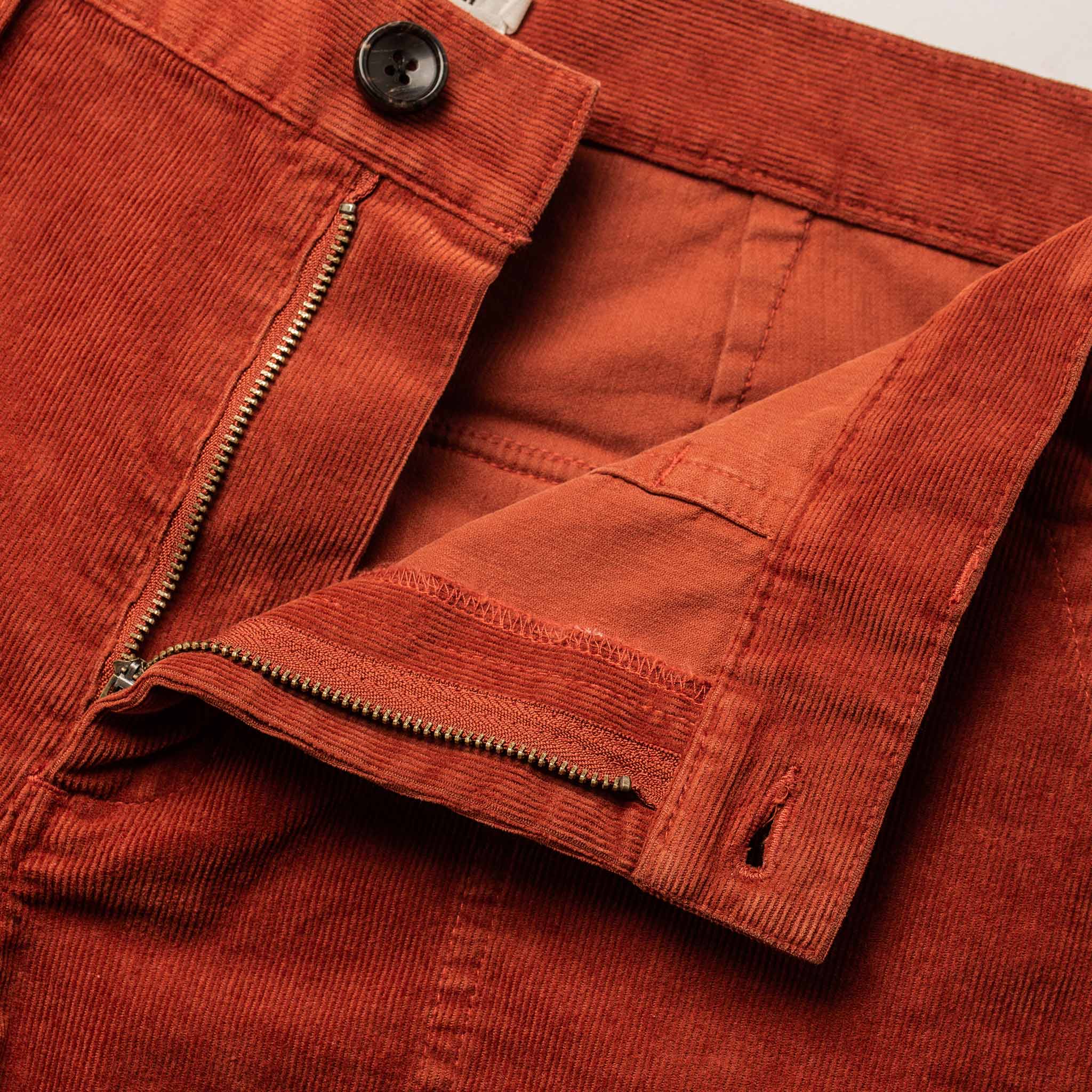 The Trail Short in Rust Cord - Image 7