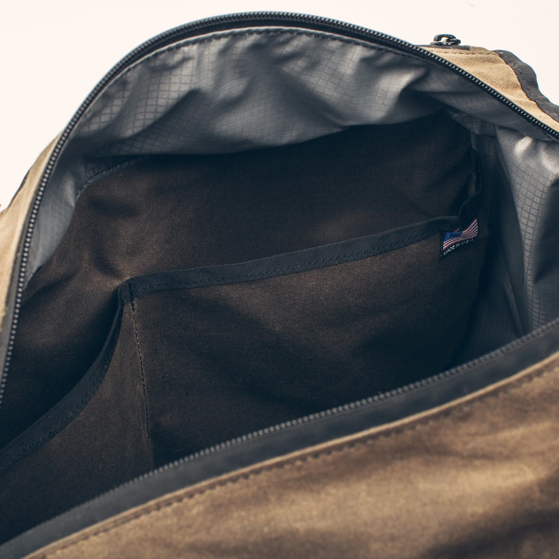 The Transit Duffel in Oak Waxed Canvas - Image 5