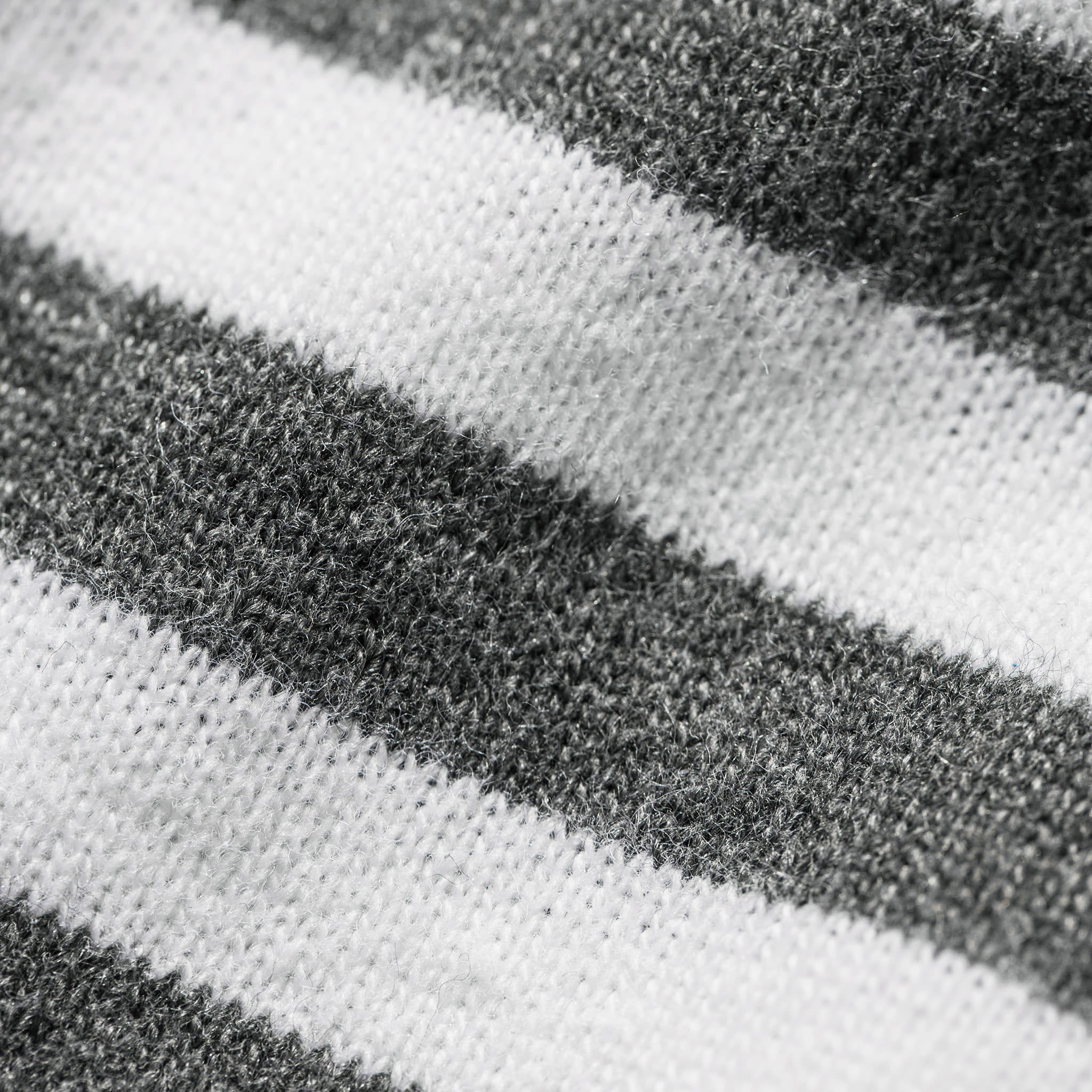 The Triblend Long Sleeve in Charcoal Stripe - Image 6
