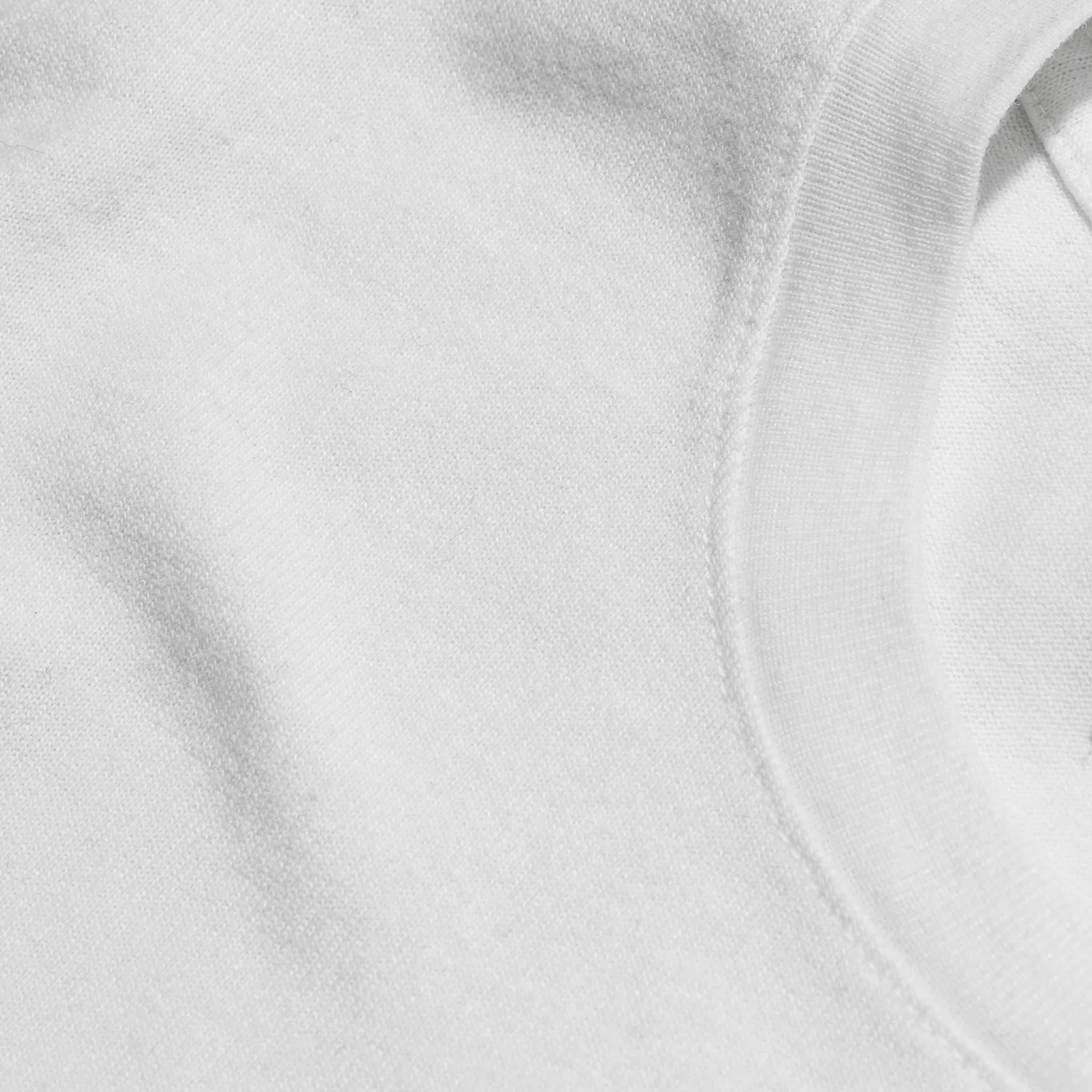 The Triblend Tee in White - Image 5