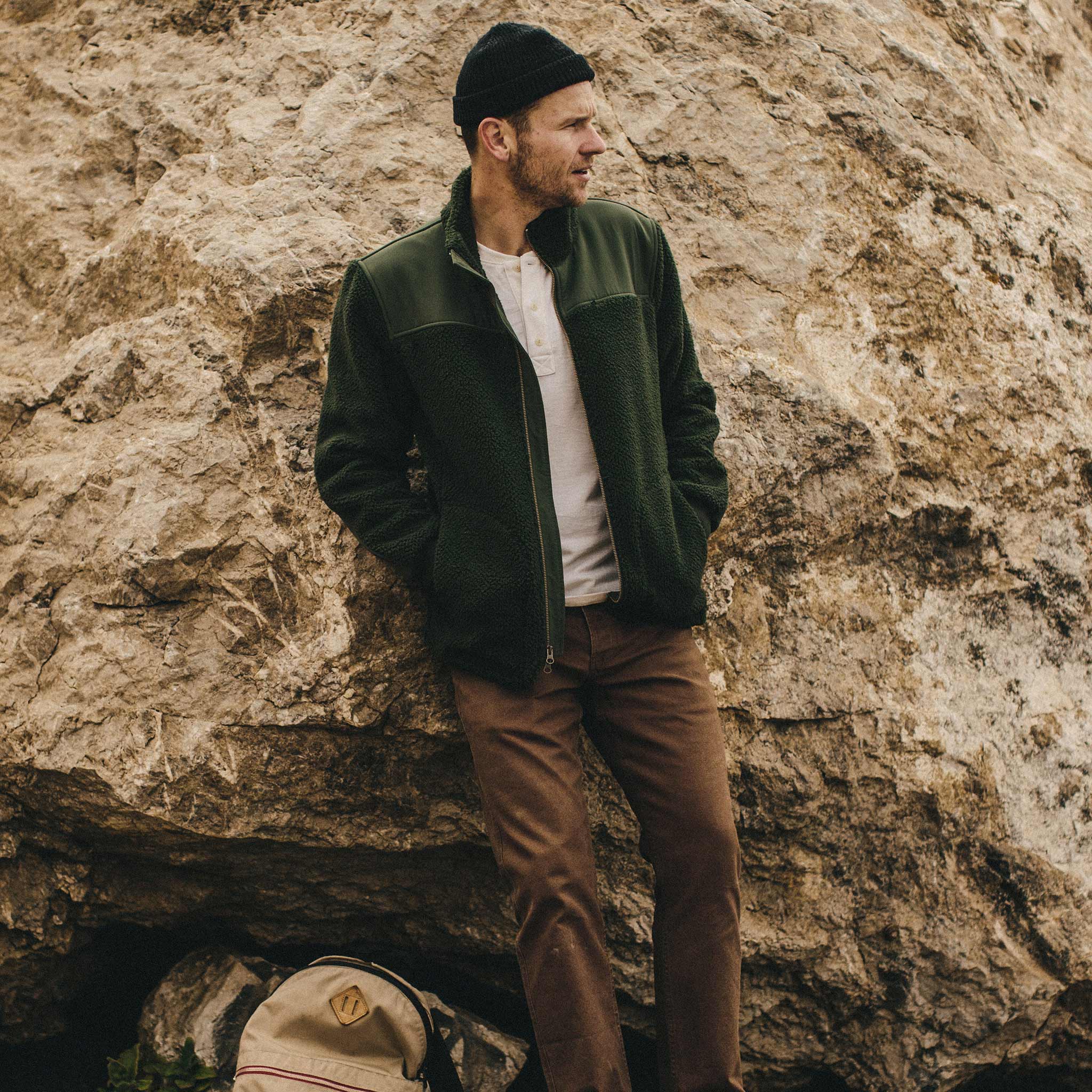 The Truckee Jacket in Moss - Image 2