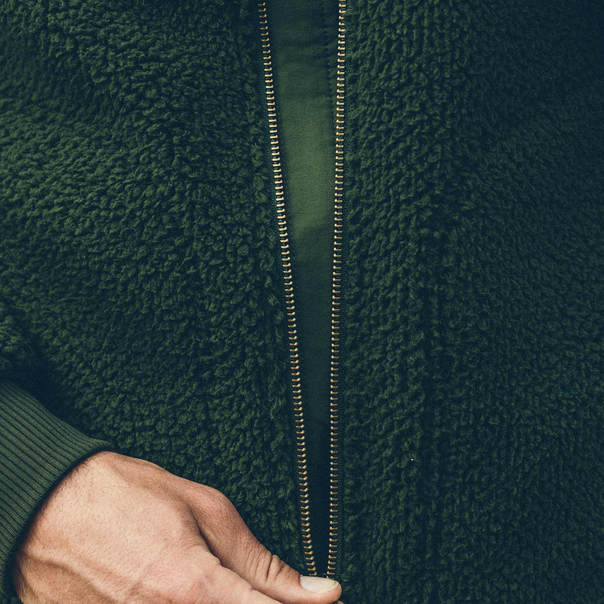 The Truckee Jacket in Moss - Image 5