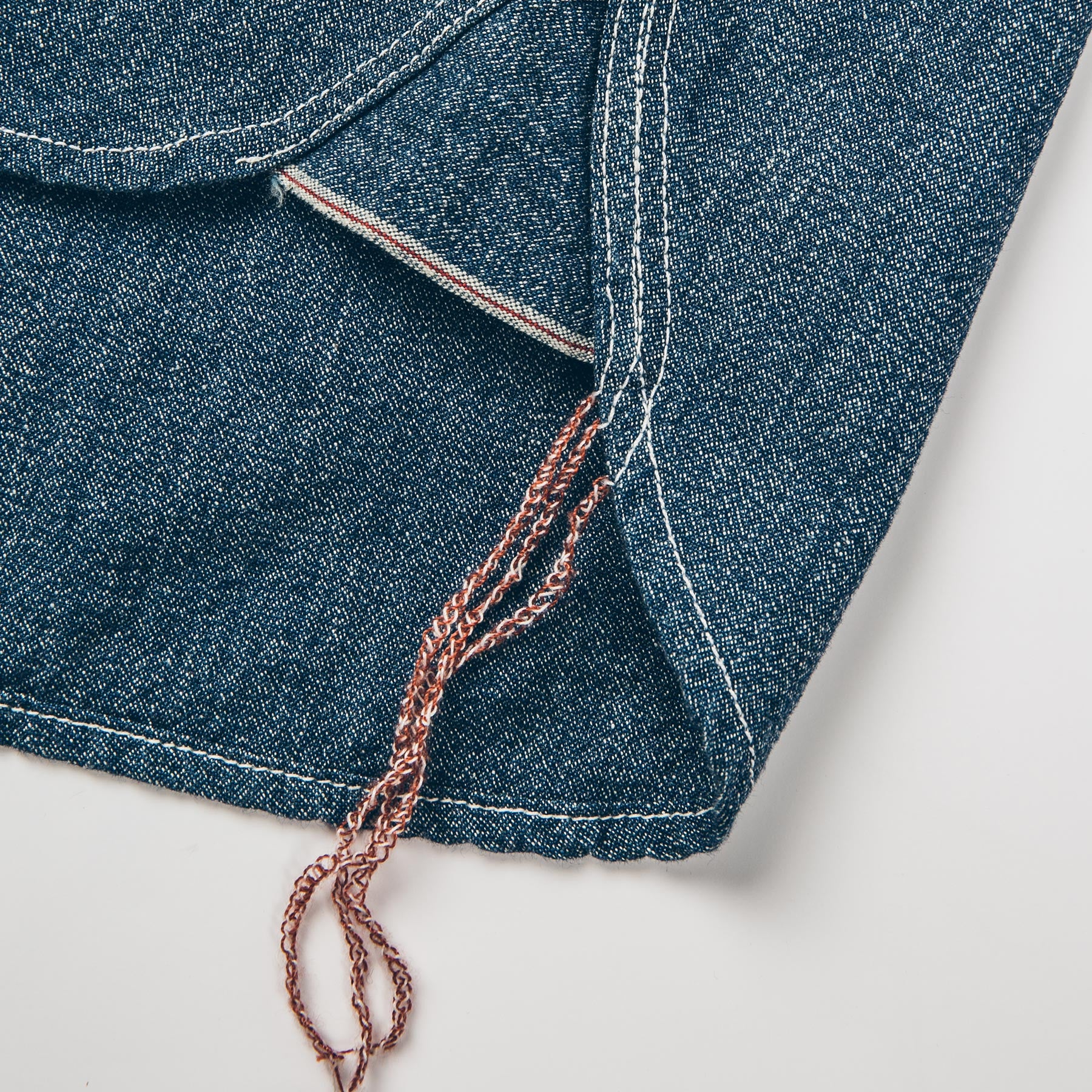The Utility Shirt in Indigo Salt & Pepper Chambray - Image 6