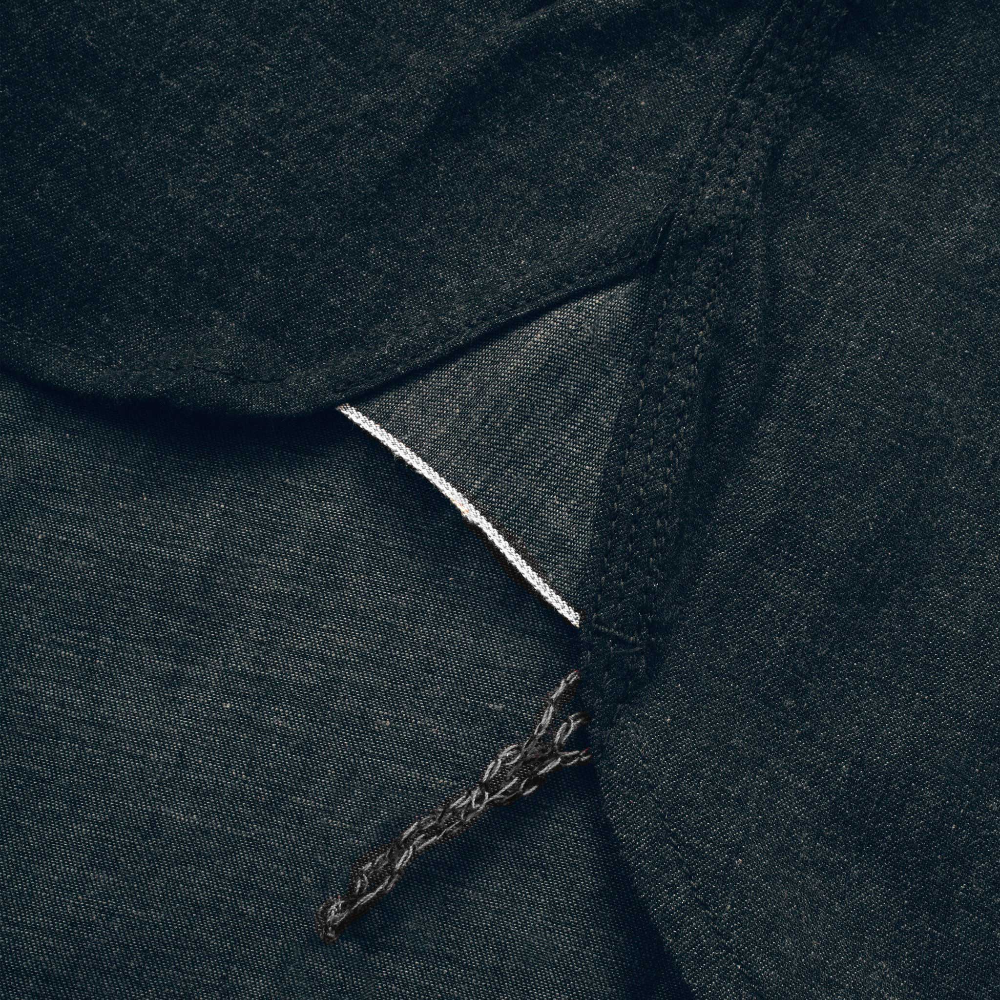 The Utility Shirt in Yoshiwa Black Selvage - Image 6