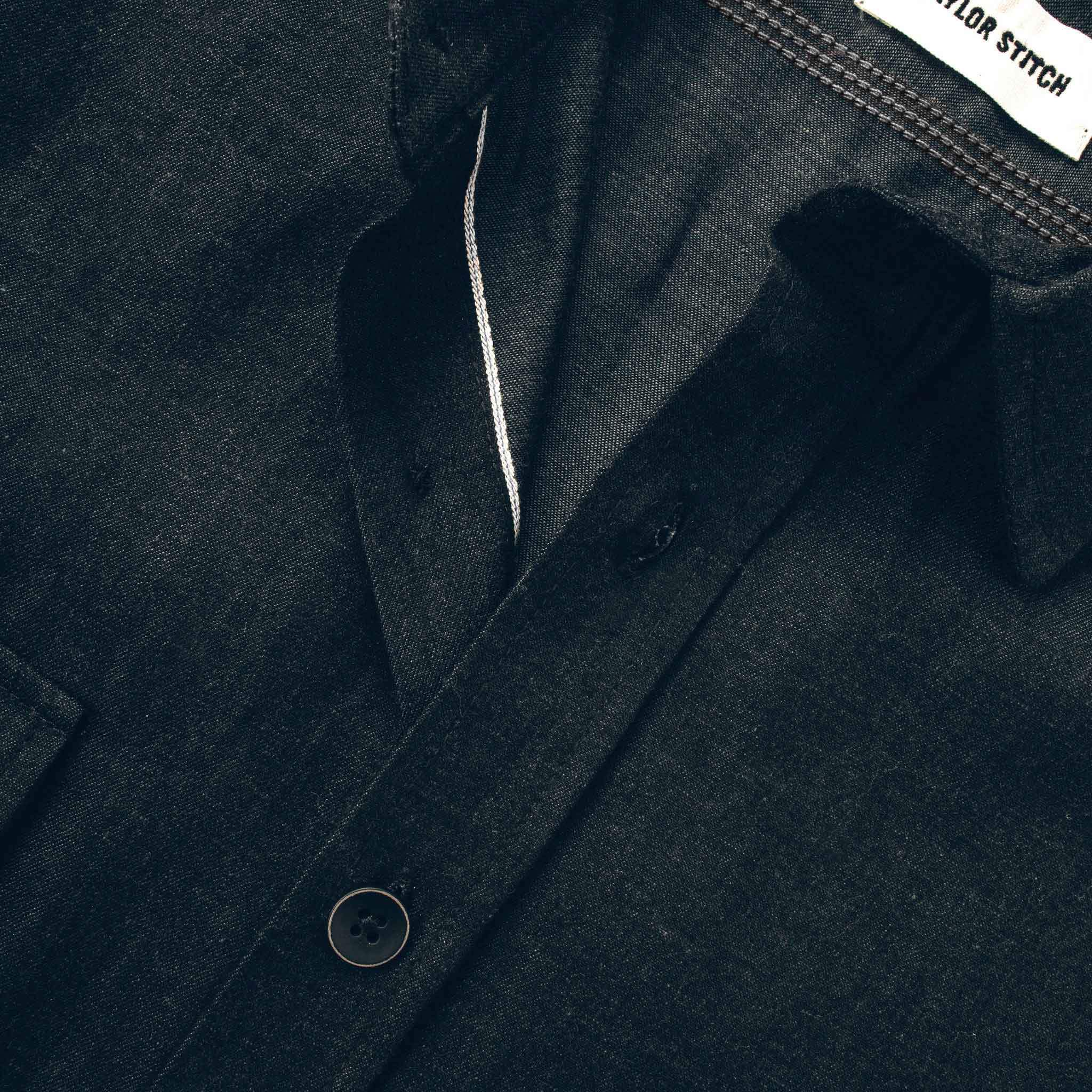 The Utility Shirt in Yoshiwa Black Selvage - Image 7
