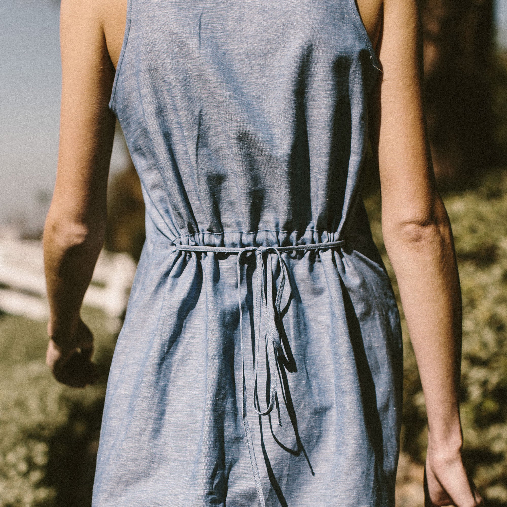 The Venice Dress in Azure - Image 3