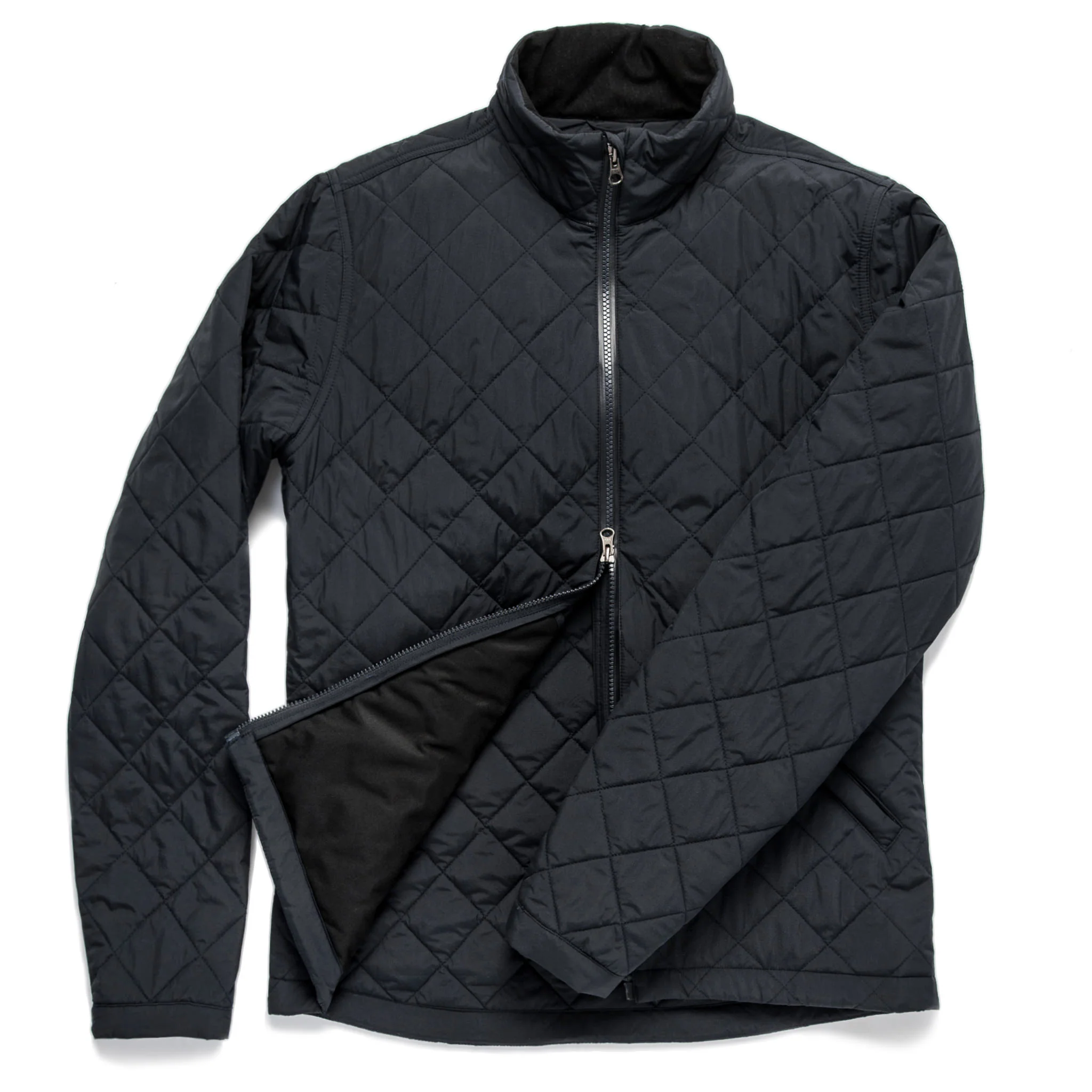 The Vertical Jacket in Navy - Image 13