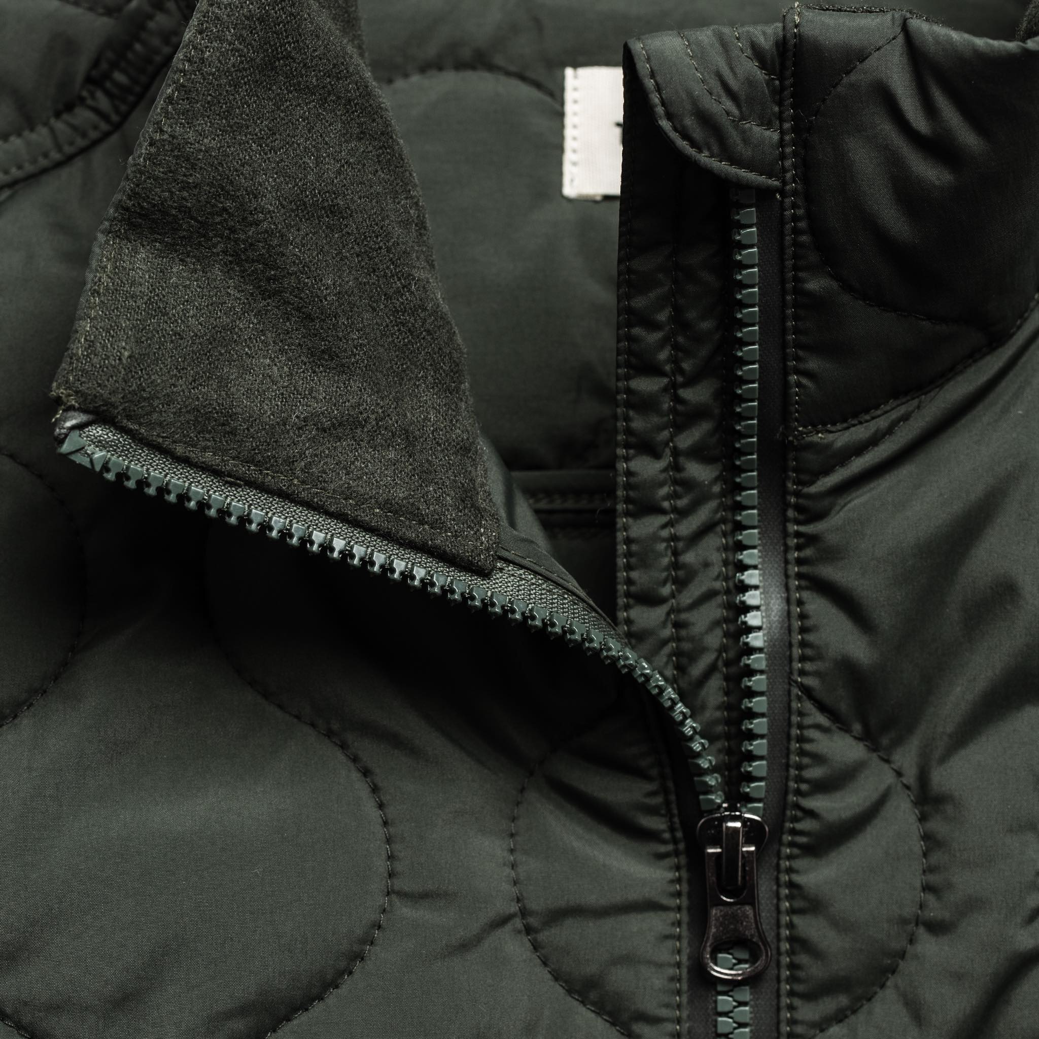 The Vertical Jacket in Olive - Image 10