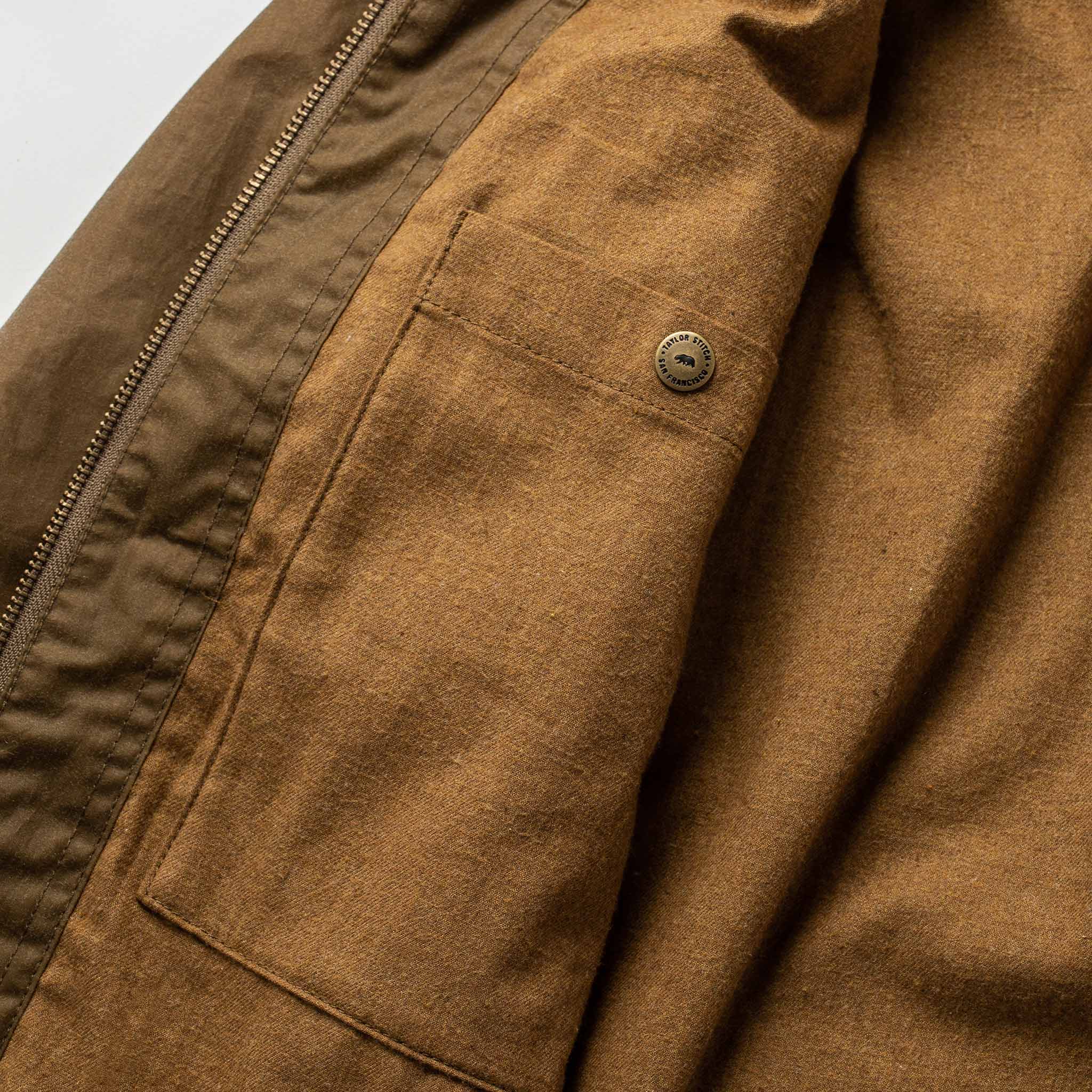 The Welterweight Winslow in Field Tan Waxed Canvas - Image 9