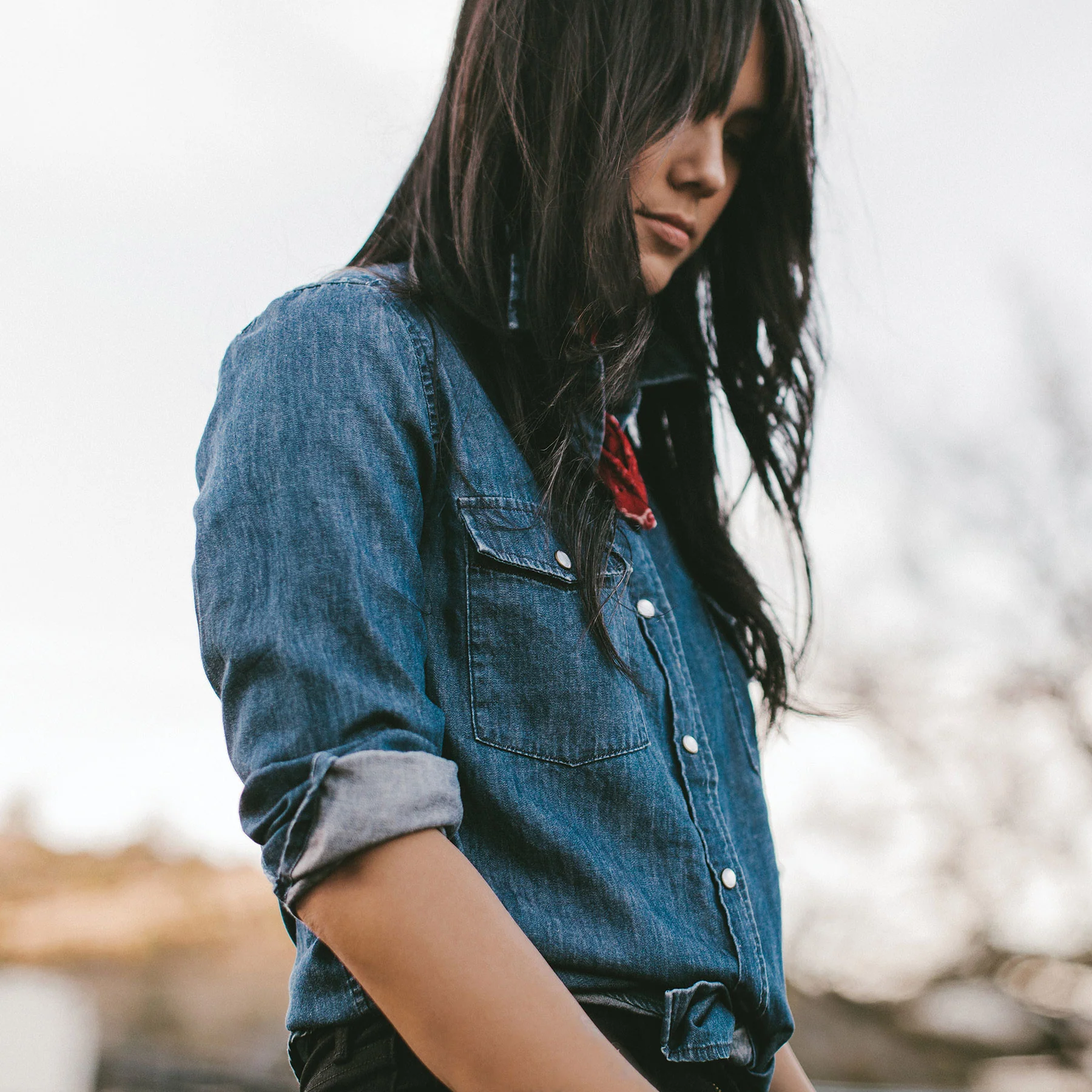 The Hutton Shirt in Indigo - Image 7