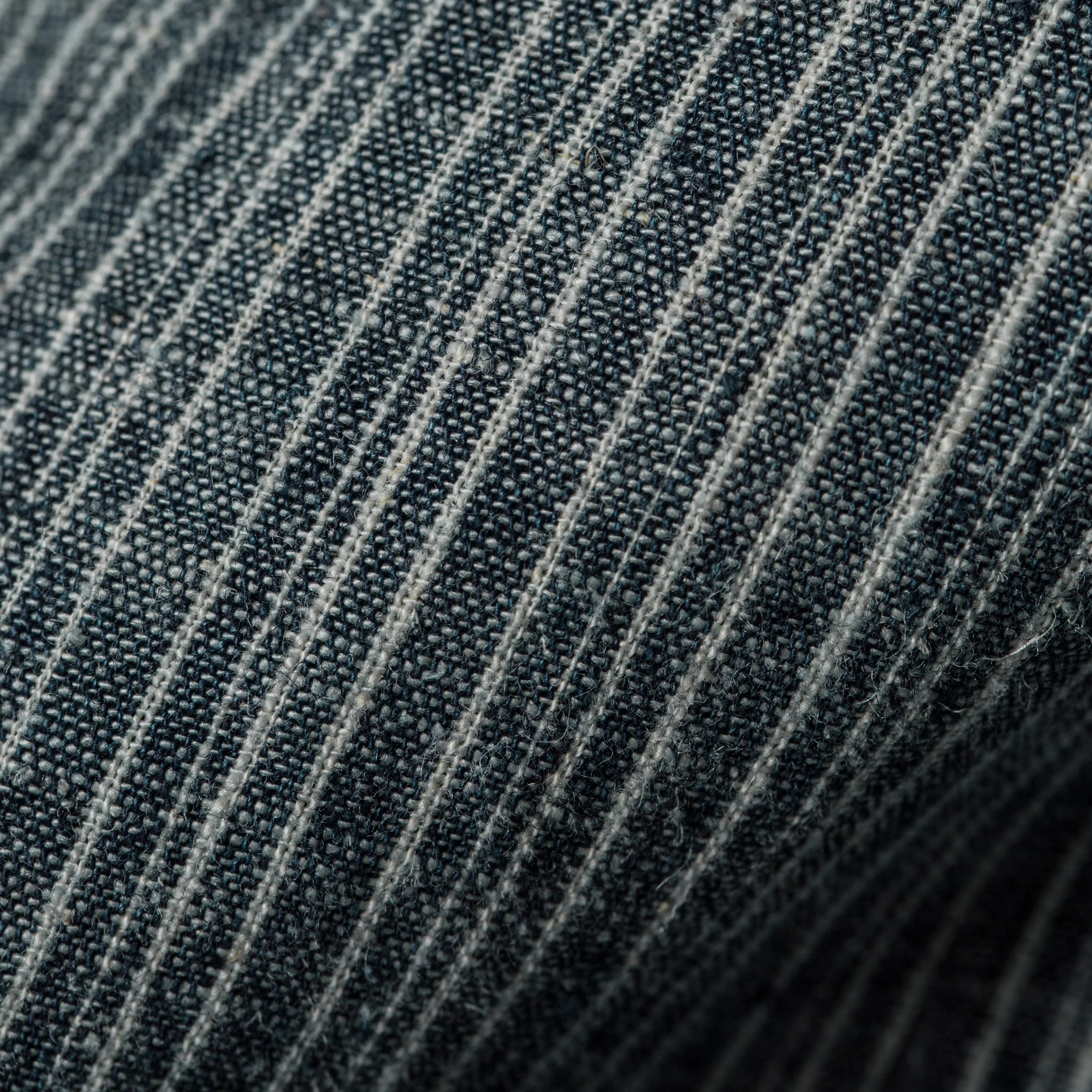 The Western Shirt in Hemp Stripe Chambray - Image 6