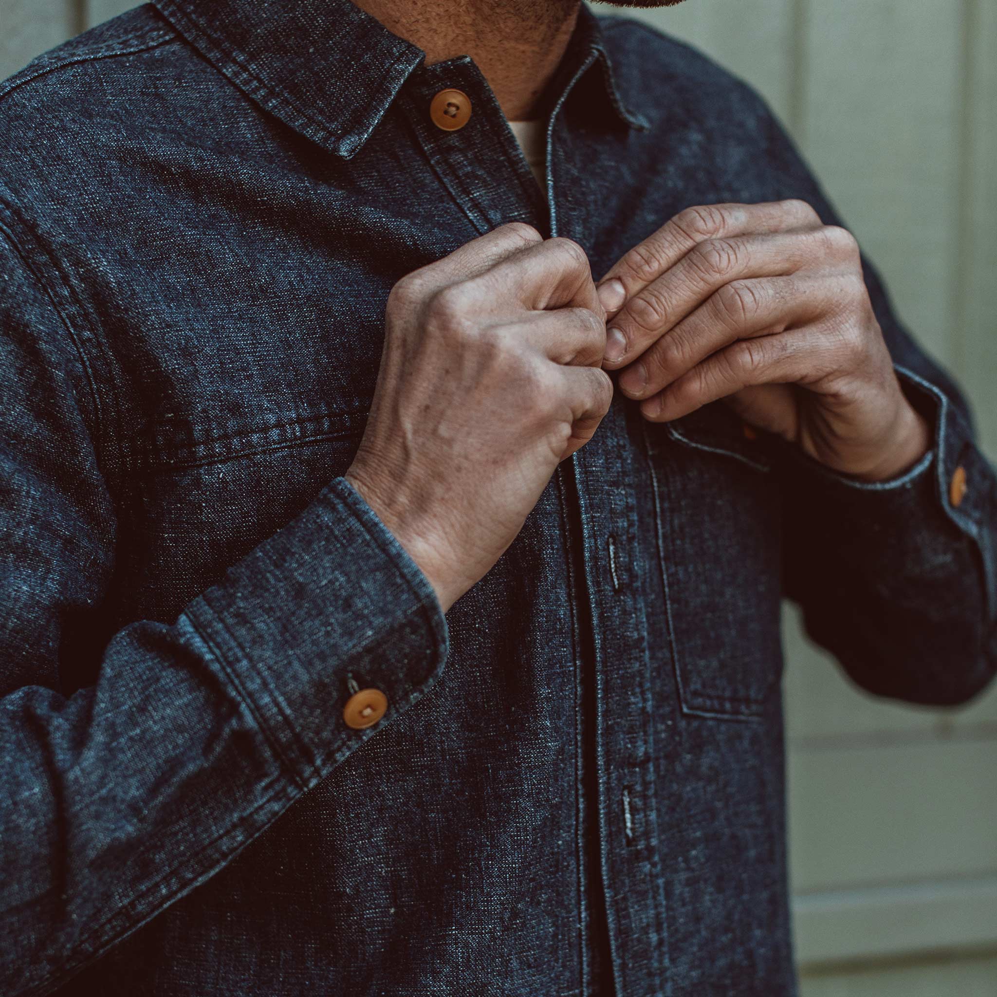 The Westport in Indigo Hemp Denim - Image 3