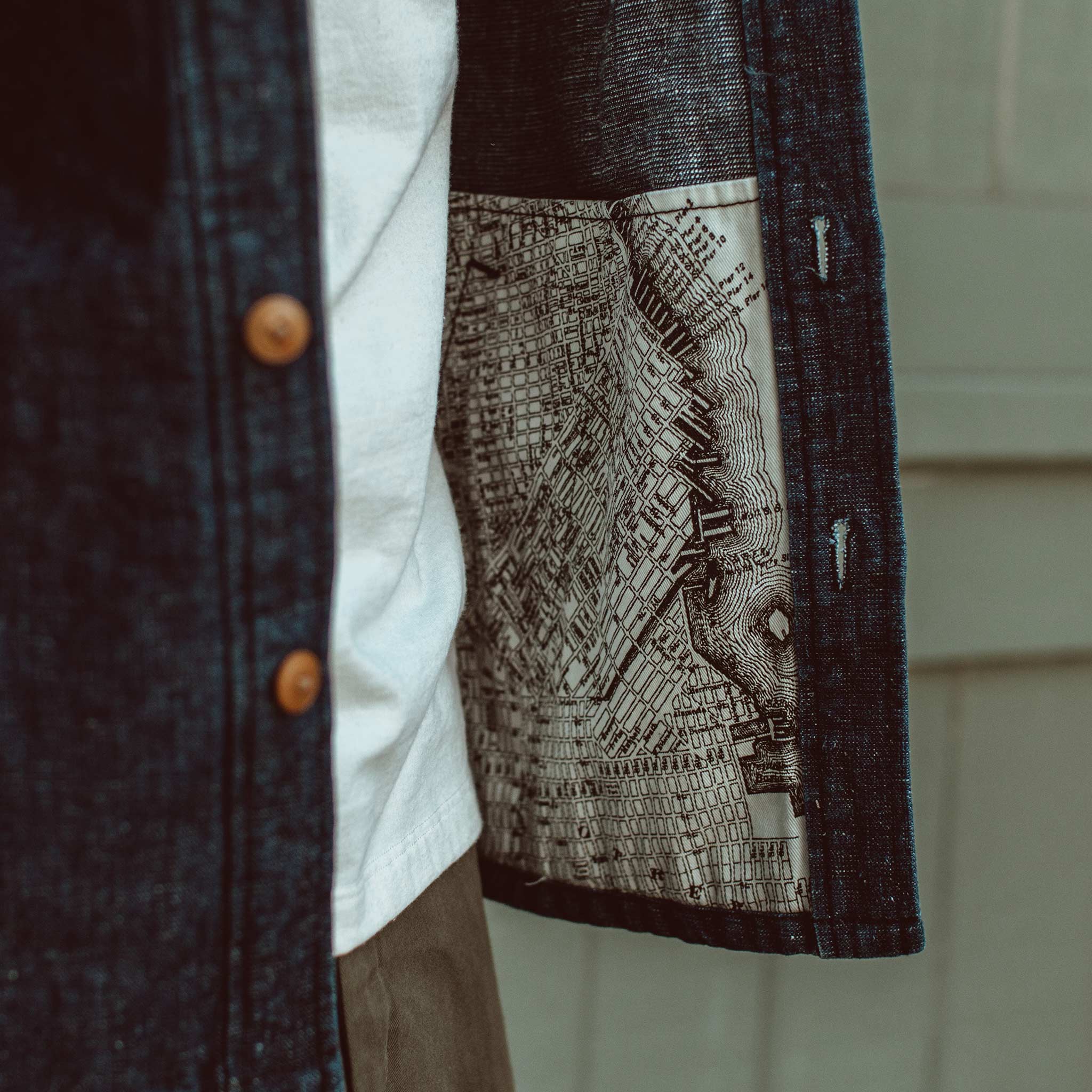 The Westport in Indigo Hemp Denim - Image 4