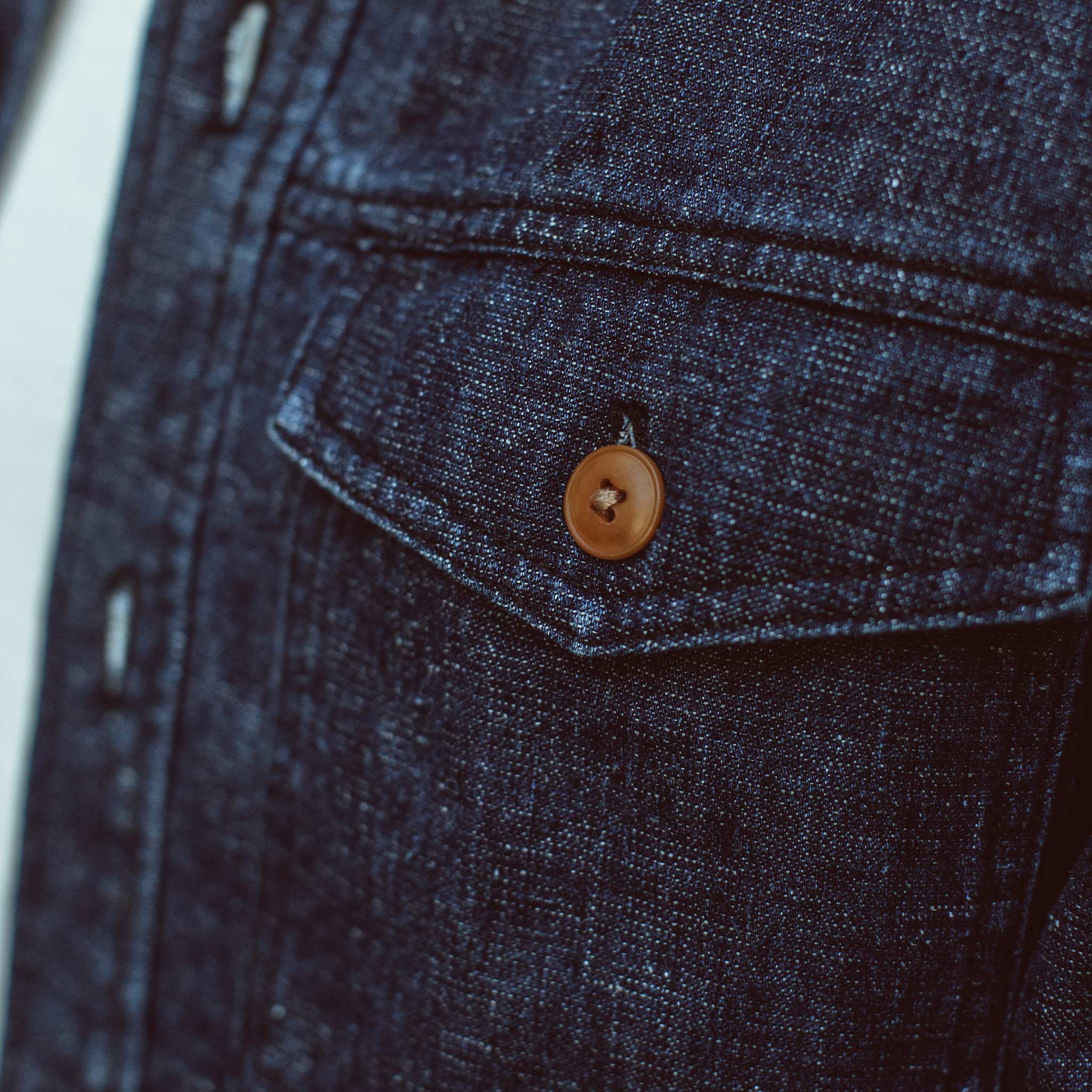 The Westport in Indigo Hemp Denim - Image 5