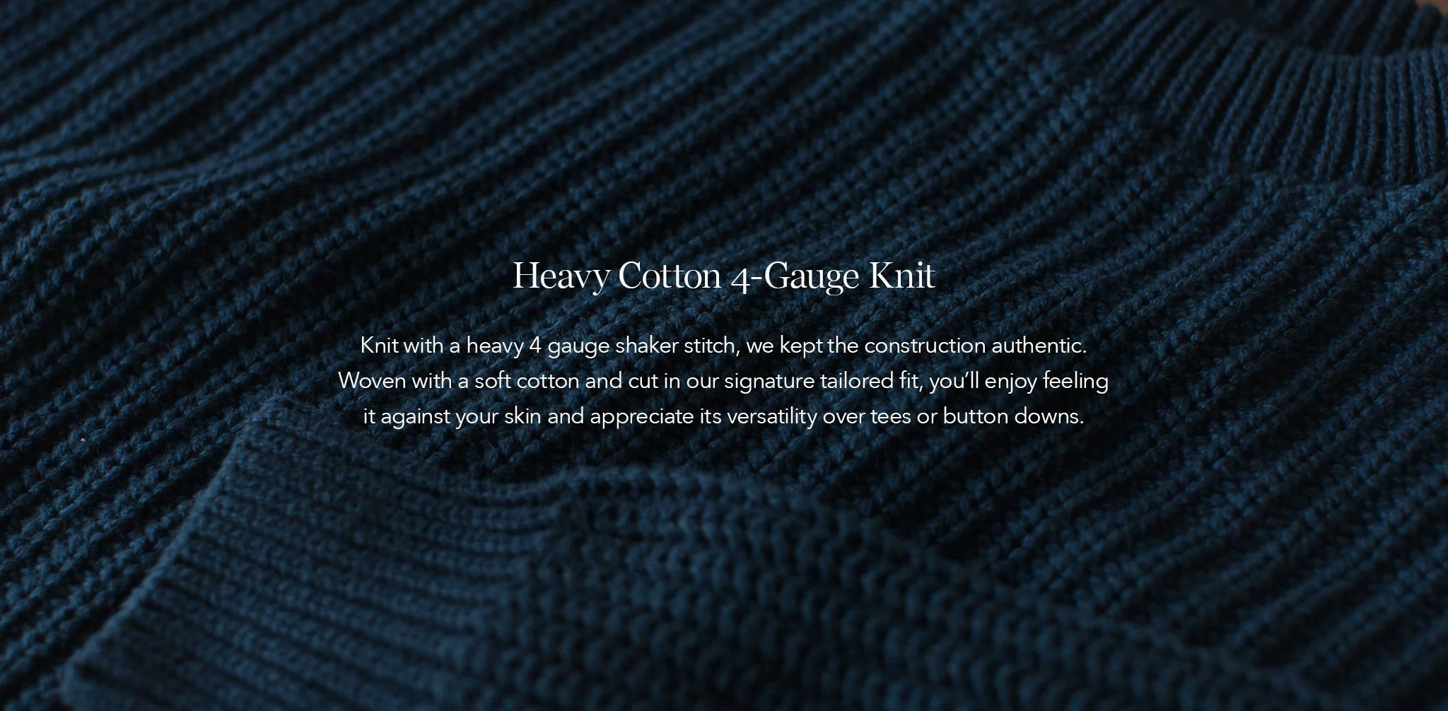 The Whaler Sweater in Navy - Image 9