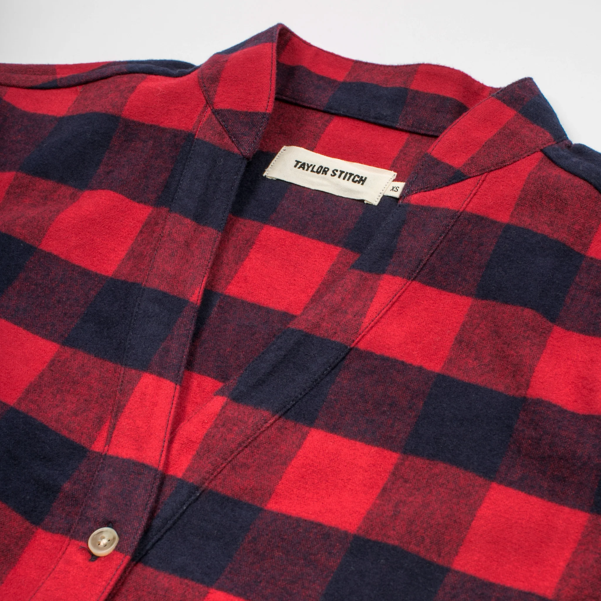 The Whitney Popover in Red Buffalo Plaid - Image 6
