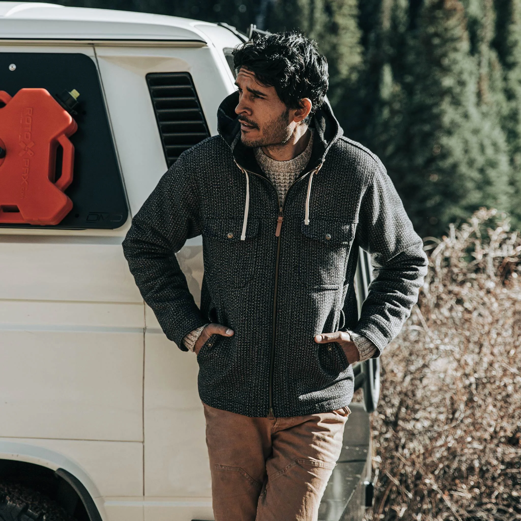 The Winslow Parka in Wool Beach Cloth - Image 2