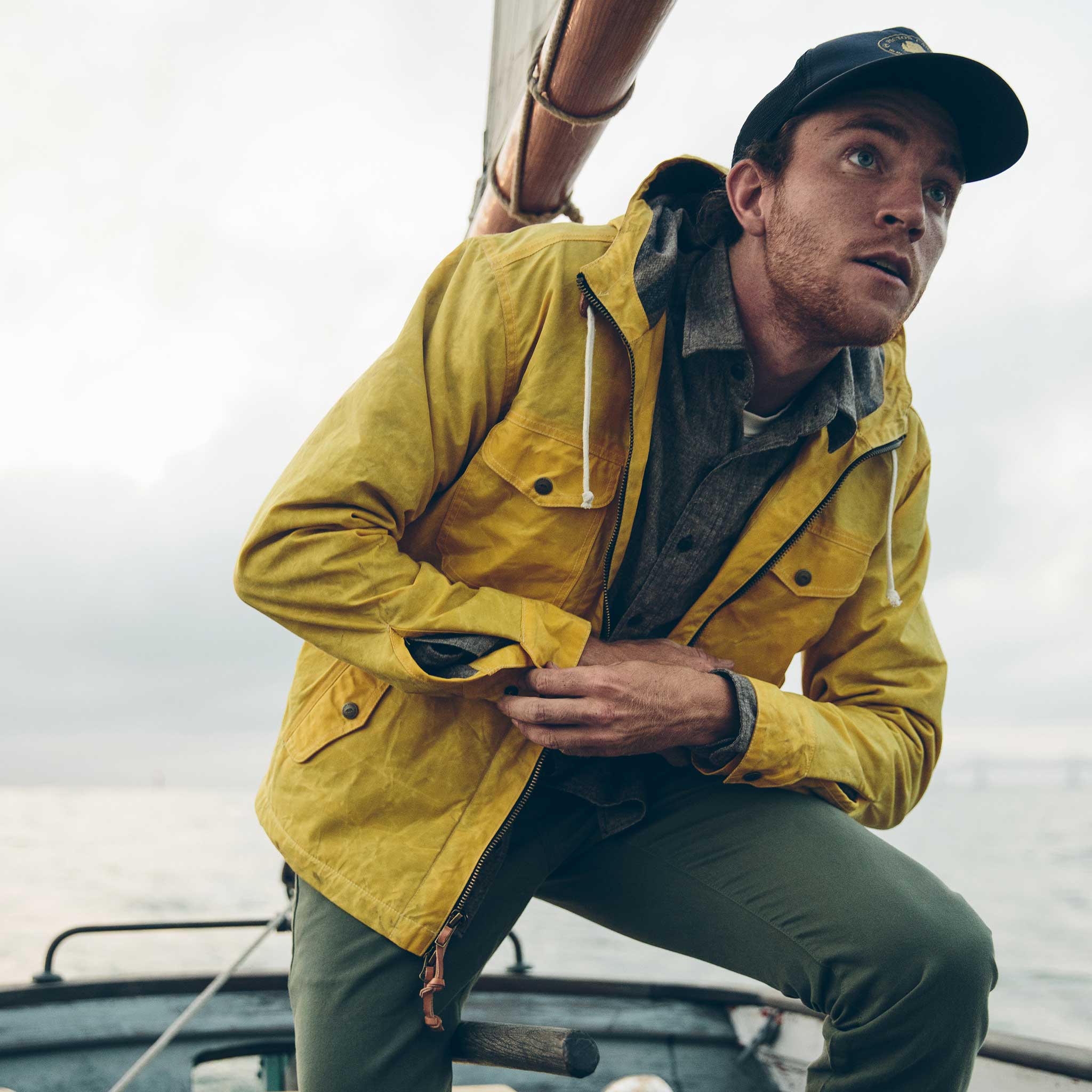 The Winslow Parka in Mustard - Image 2