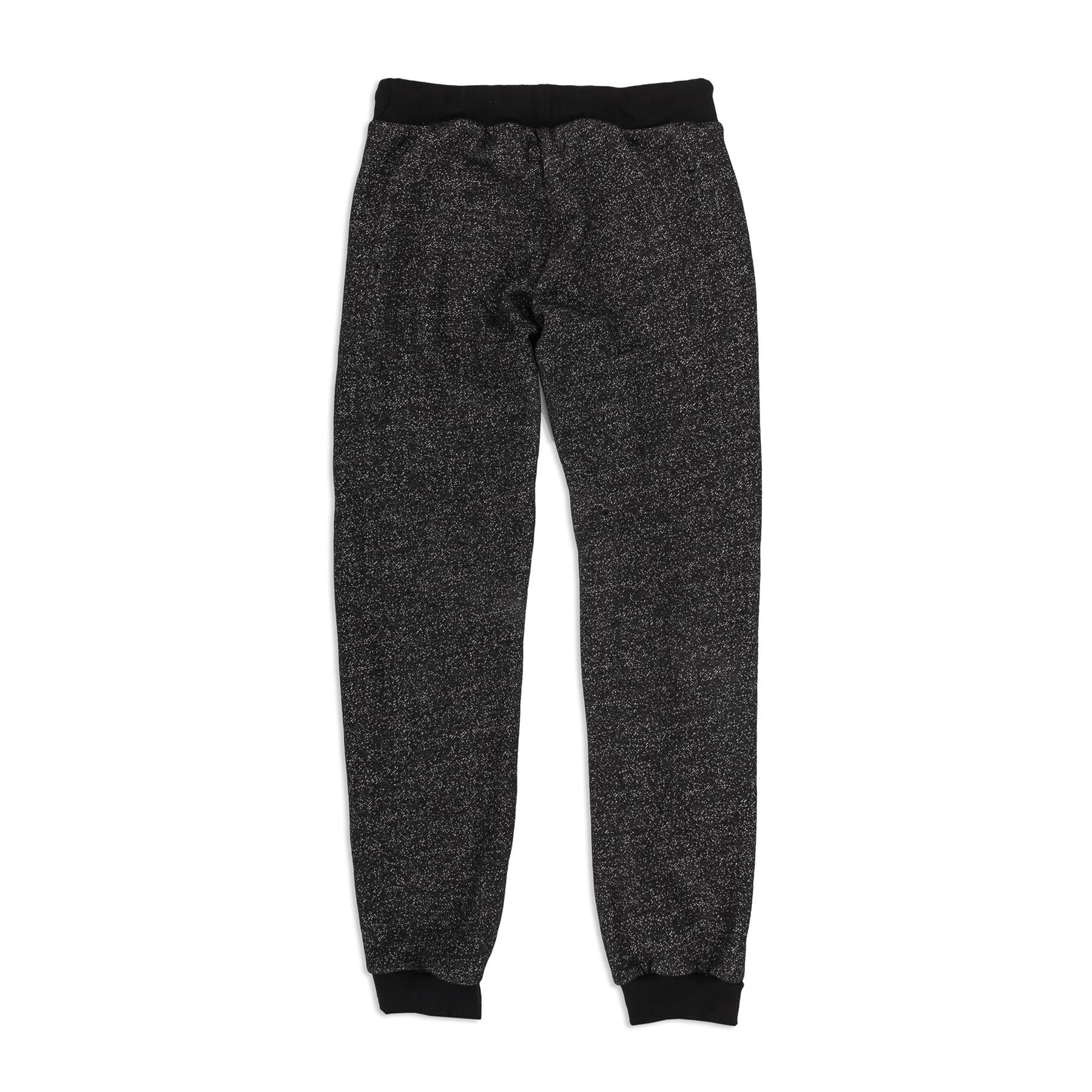 The Women's Apres Sweatpant in Salt and Pepper Fleece - Image 4