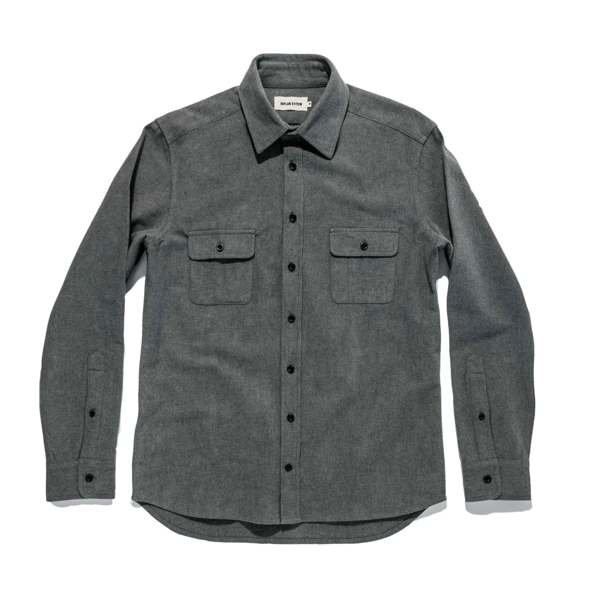 The Yosemite Shirt in Heather Charcoal - Image 9