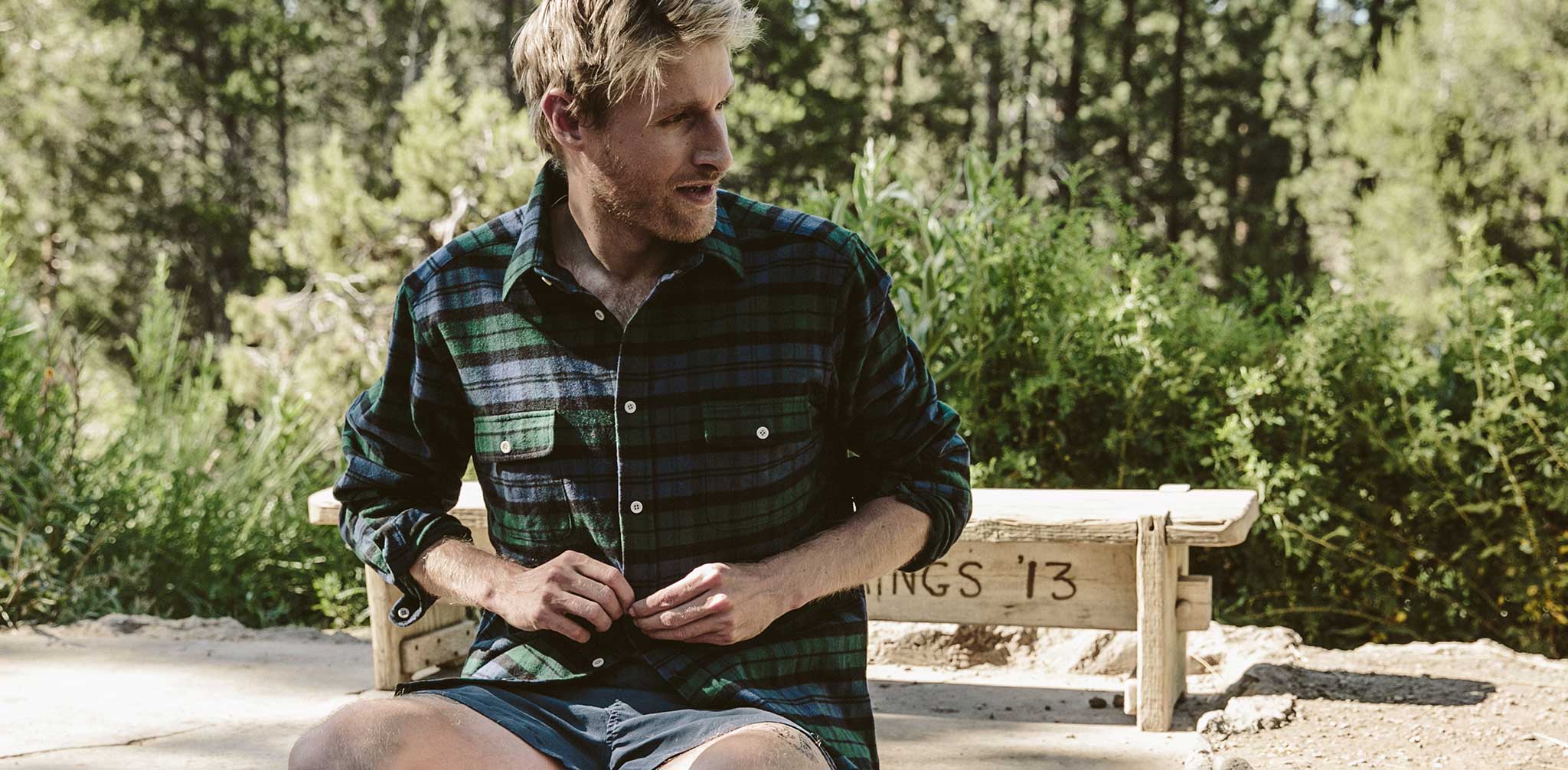 The Yosemite Shirt in Blackwatch Plaid - Image 9
