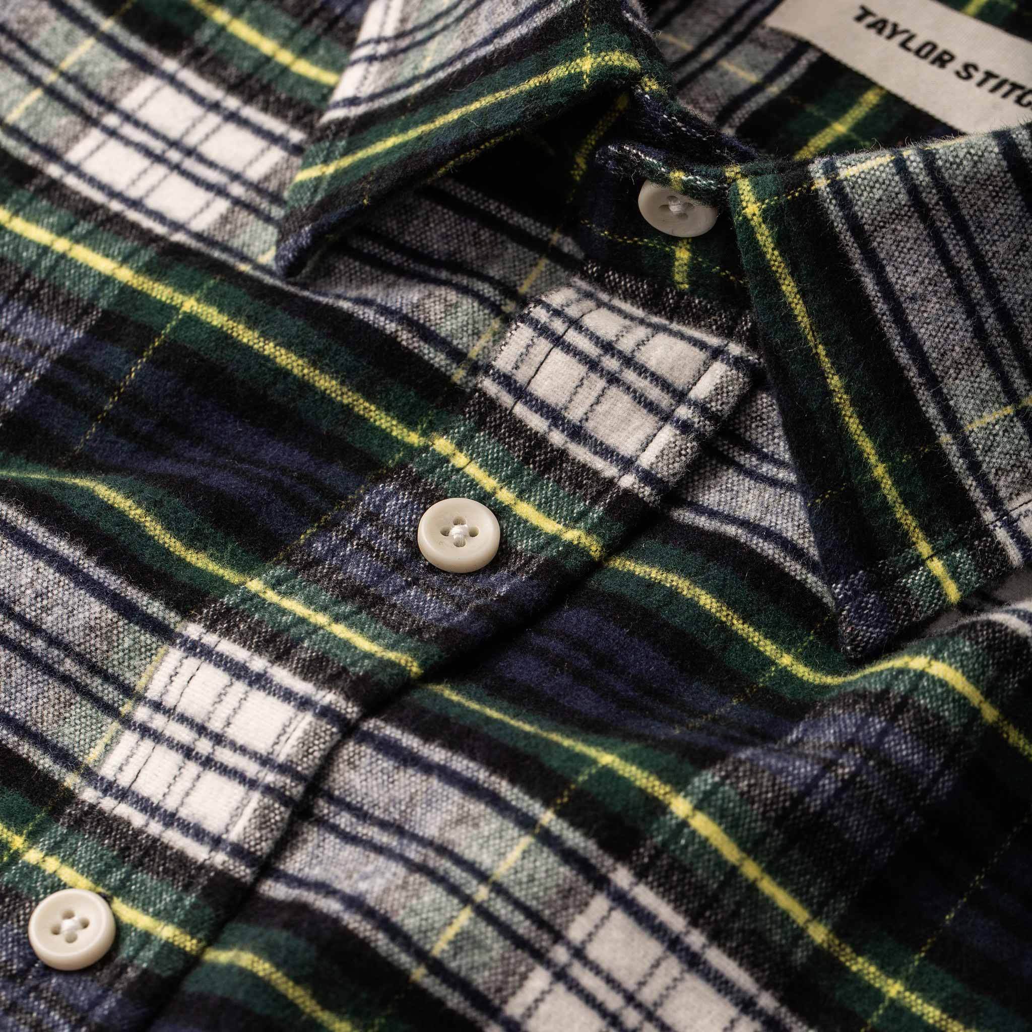 The Yosemite Shirt in Blue Tartan - Image 7