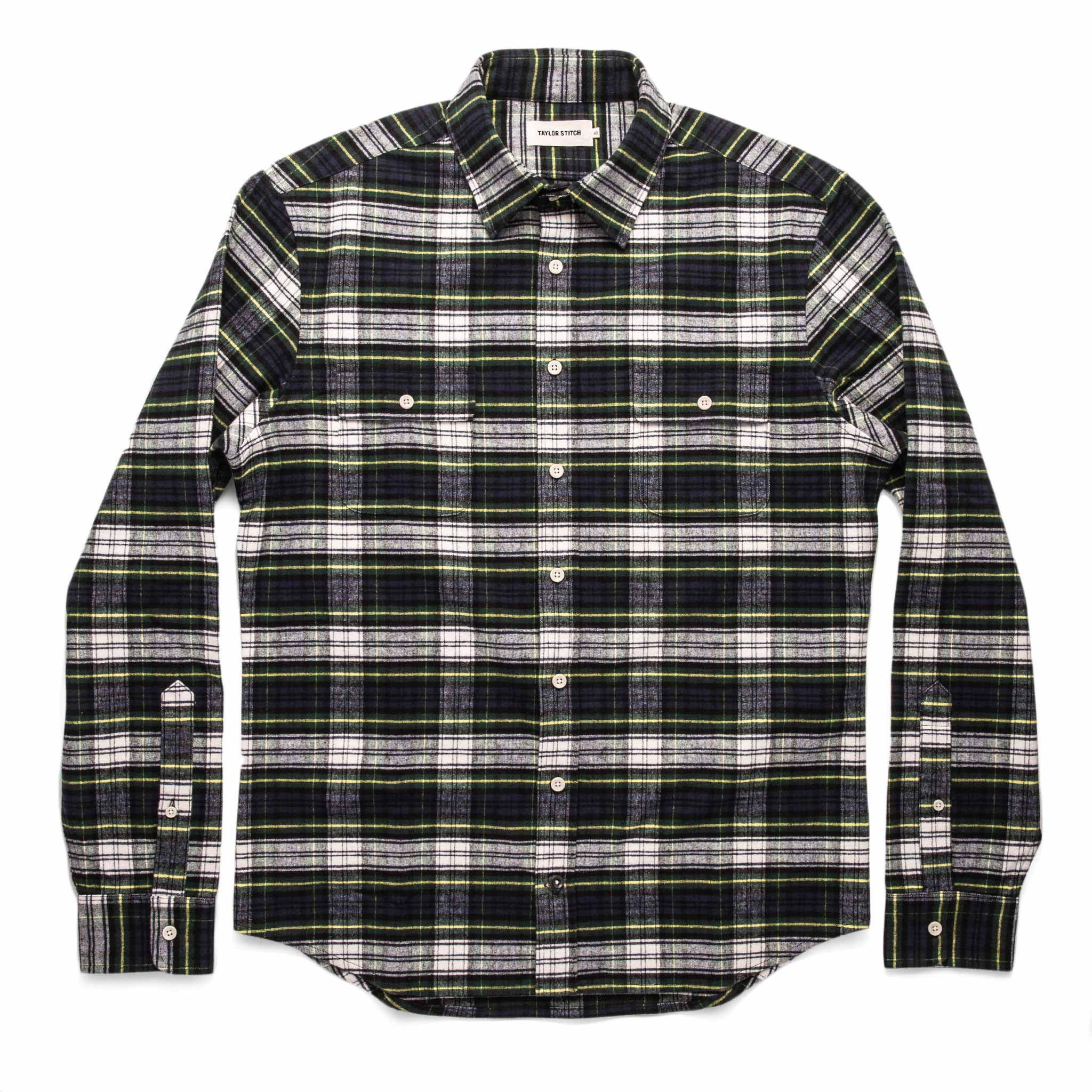The Yosemite Shirt in Blue Tartan - Image 8