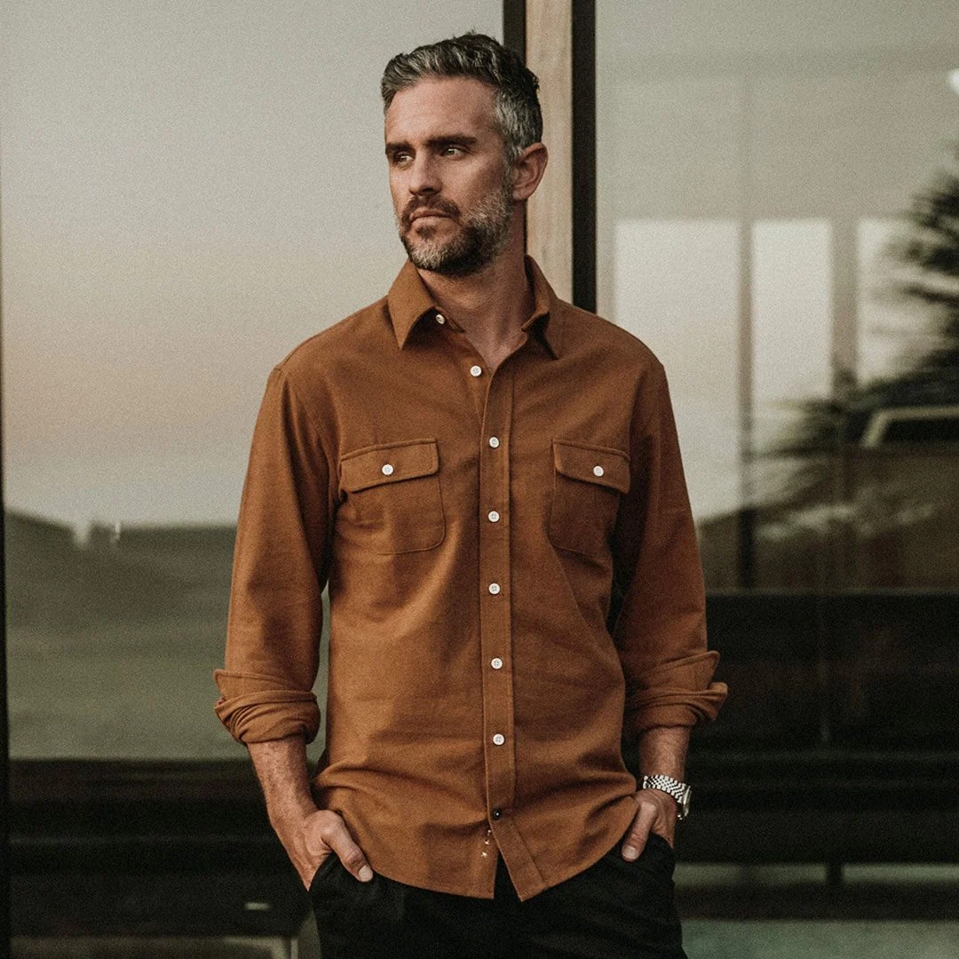 The Yosemite Shirt in British Khaki - Image 2